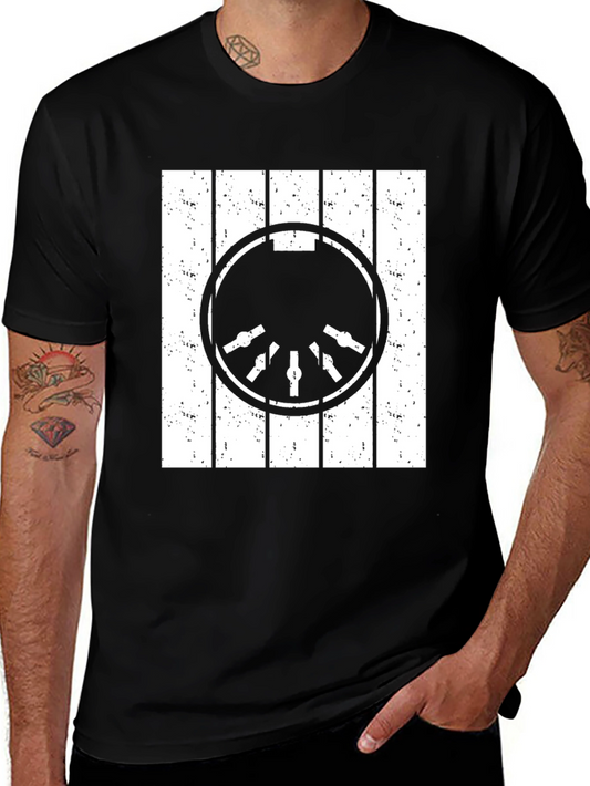 Millennium Falcon Cockpit T-Shirt - Distressed