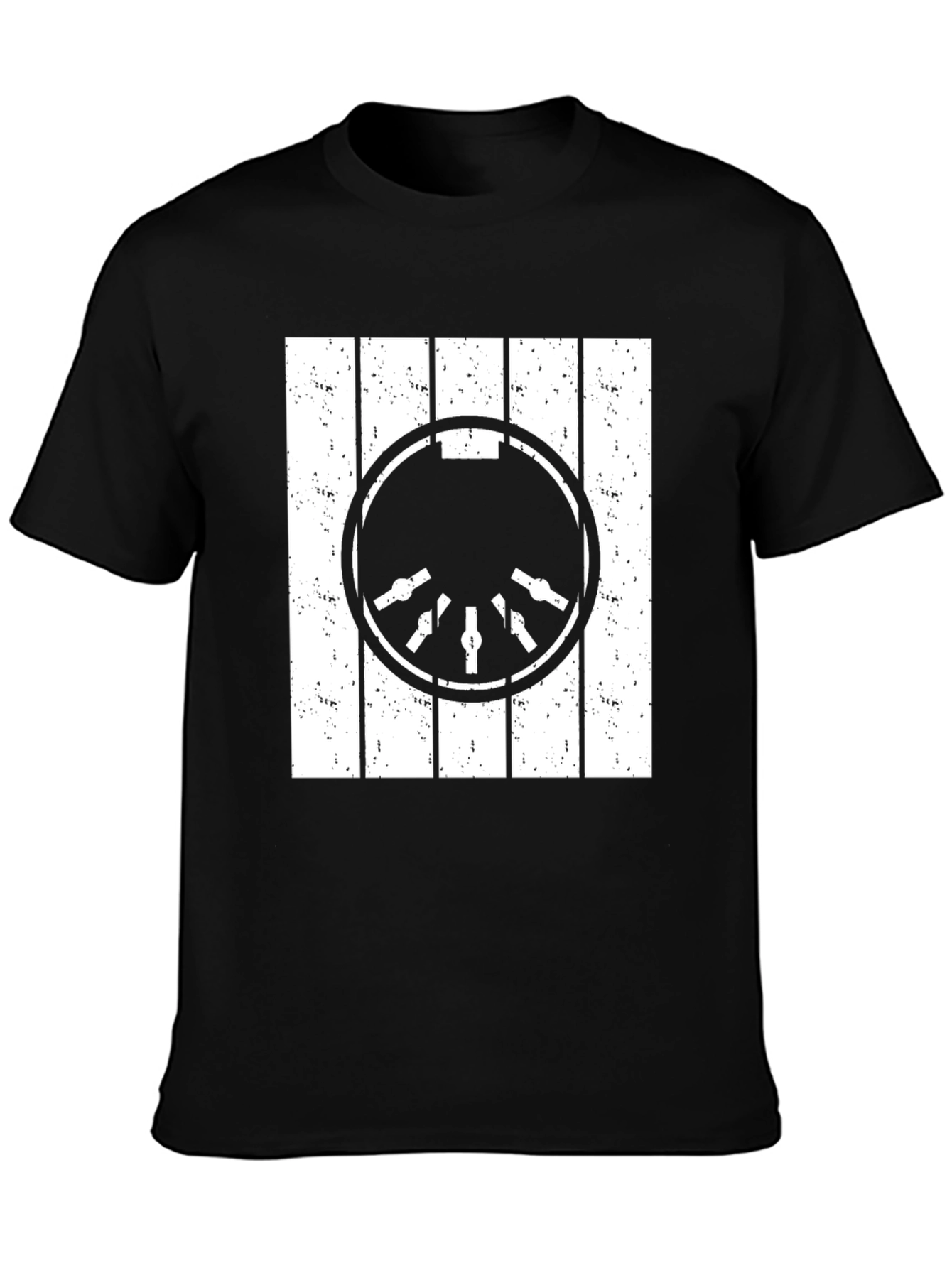 Millennium Falcon Cockpit T-Shirt - Distressed