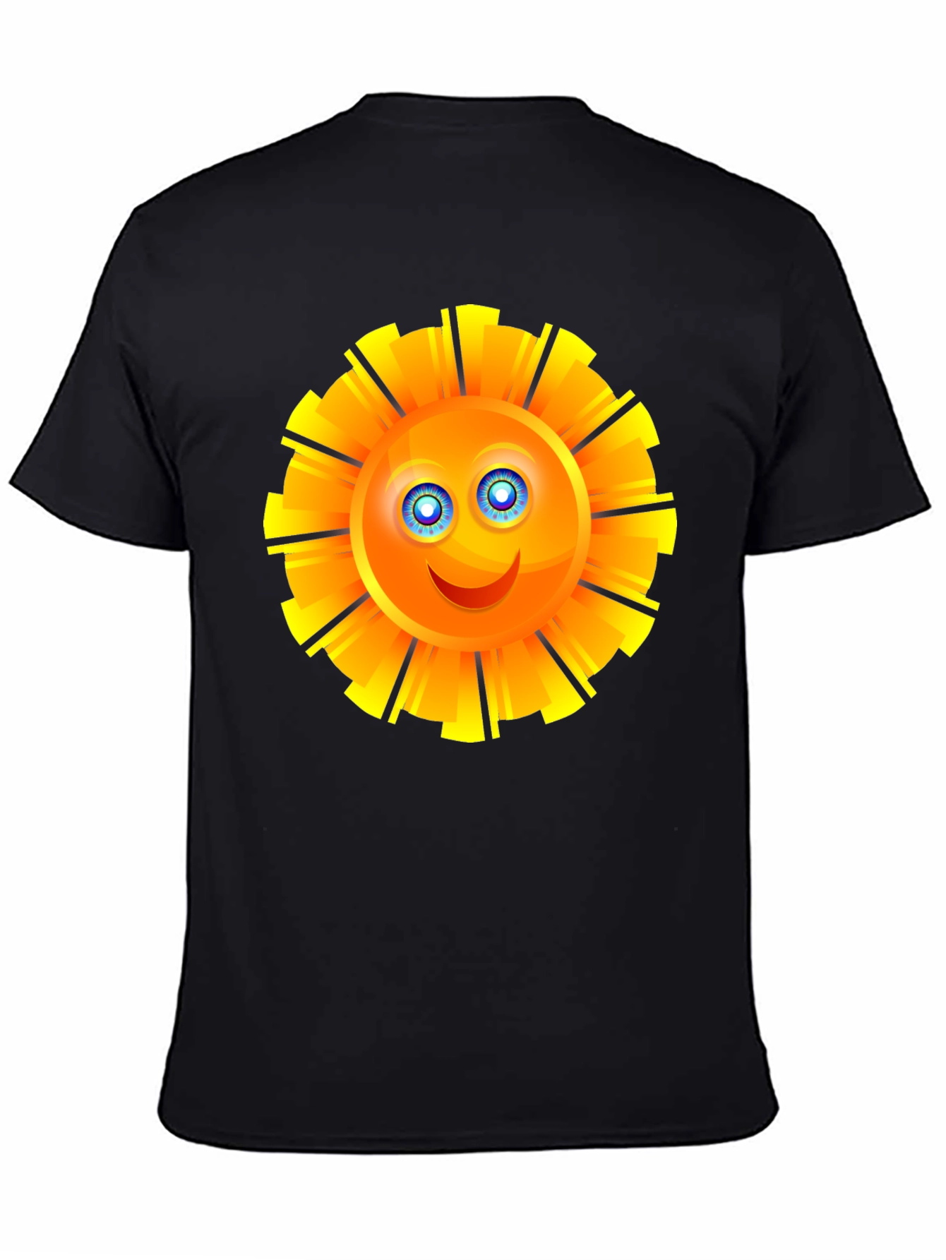 Sunny Day Graphic T-Shirt - Black