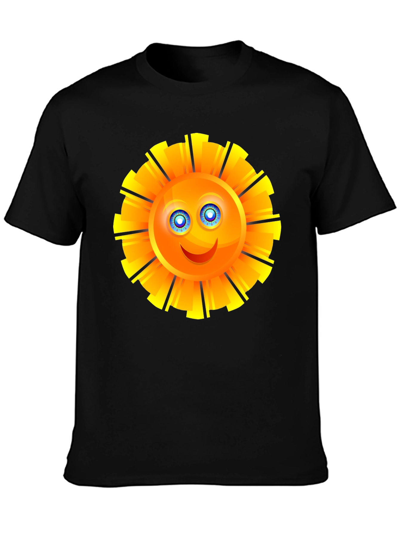 Sunny Day Graphic T-Shirt - Black