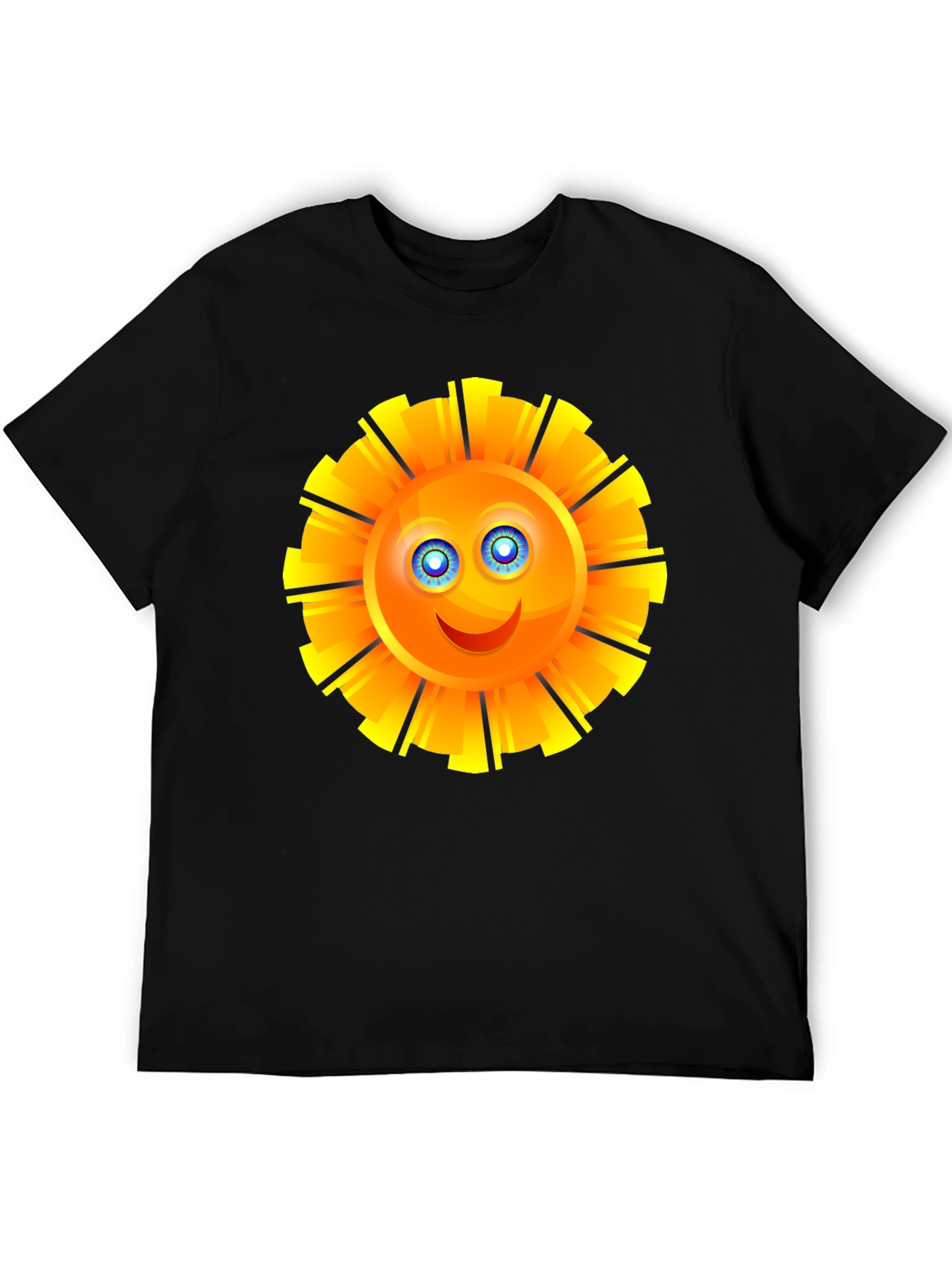 Sunny Day Graphic T-Shirt - Black