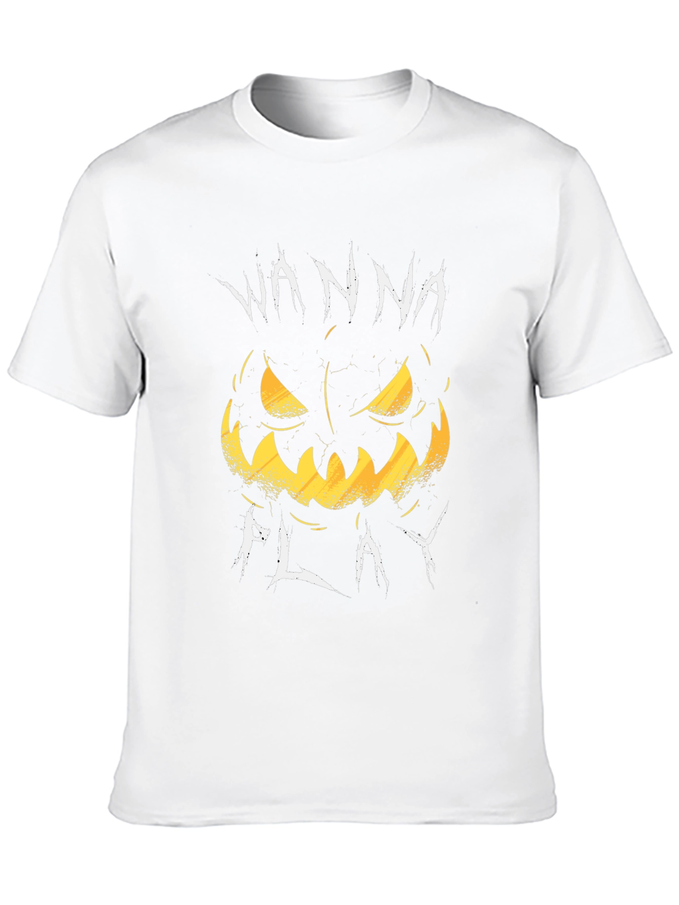 Spooky Wanna Play Pumpkin Graphic Tee