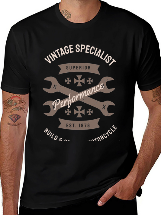Vintage Specialist Motorcycle T-Shirt