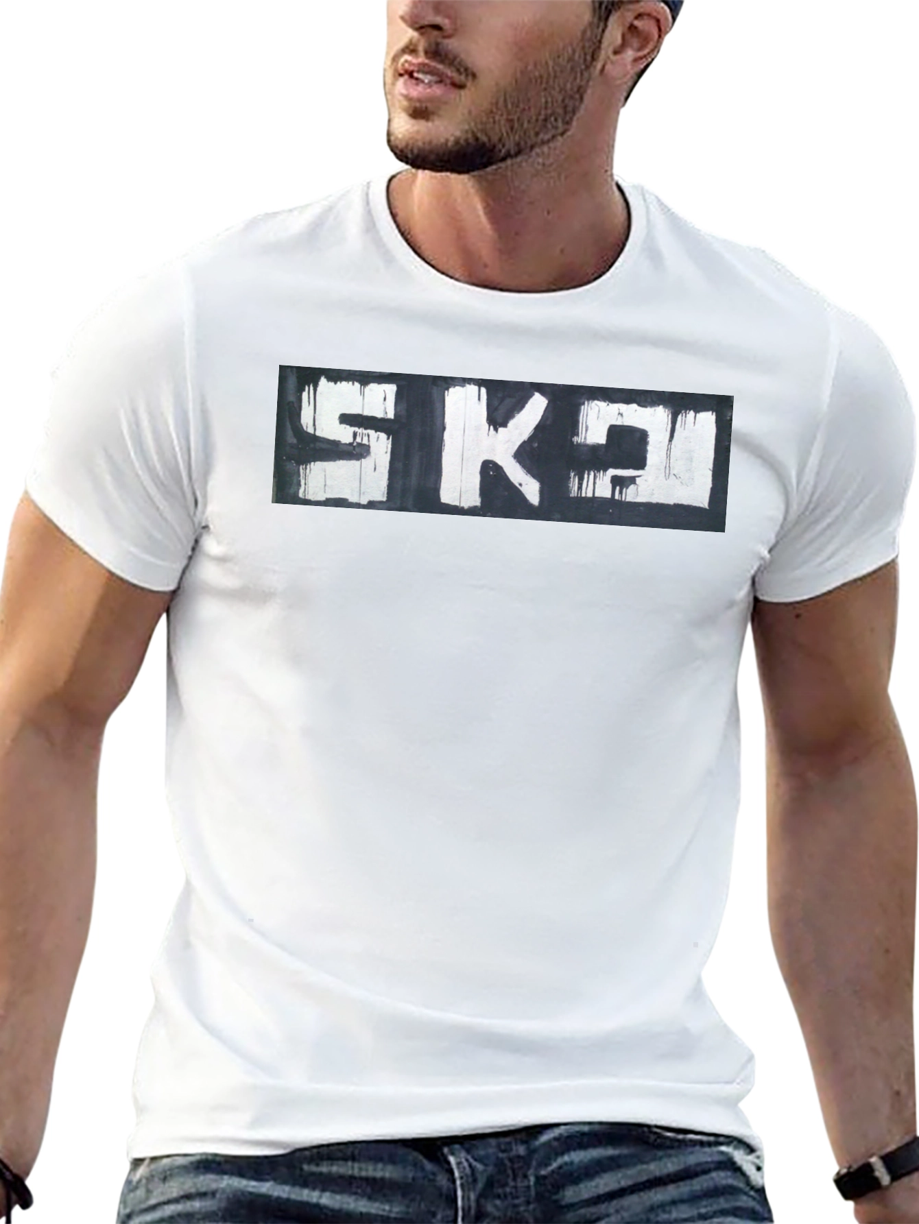Black SKA Graphic Tee - Cool & Casual