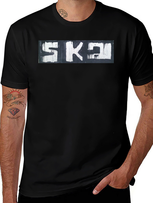 Black SKA Graphic Tee - Cool & Casual
