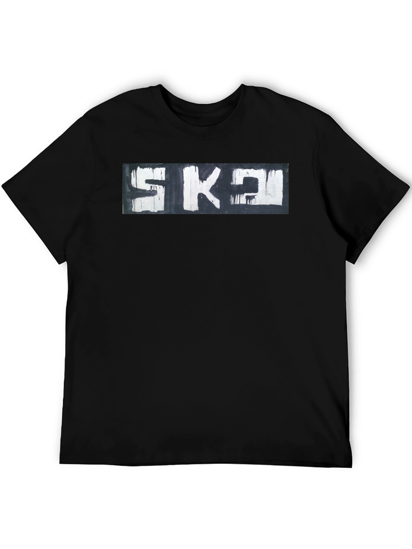 Black SKA Graphic Tee - Cool & Casual