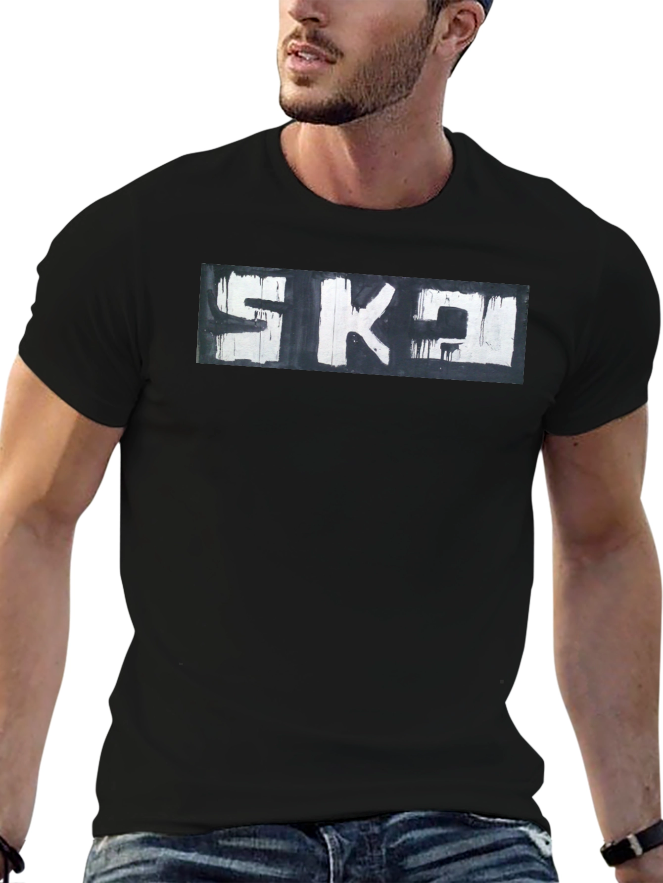 Black SKA Graphic Tee - Cool & Casual