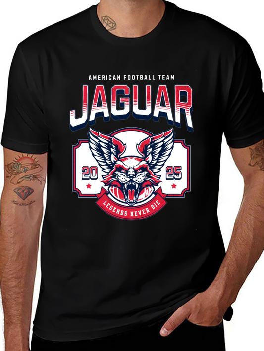 Jaguar Football Team Graphic T-Shirt