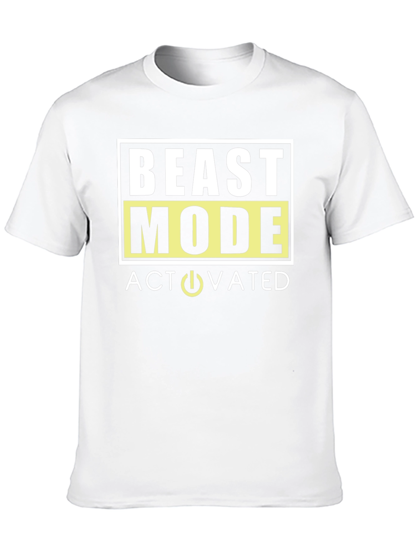 Beast Mode Activated Graphic T-Shirt - Mens Black Tee