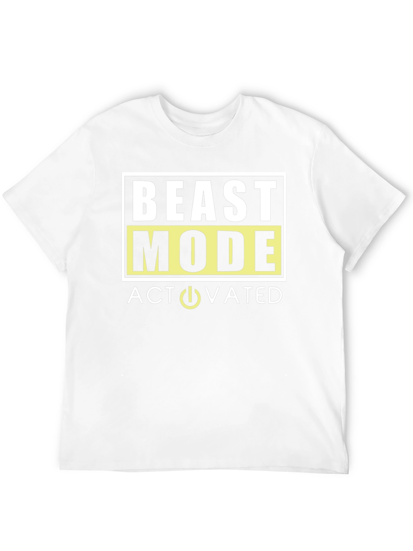 Beast Mode Activated Graphic T-Shirt - Mens Black Tee