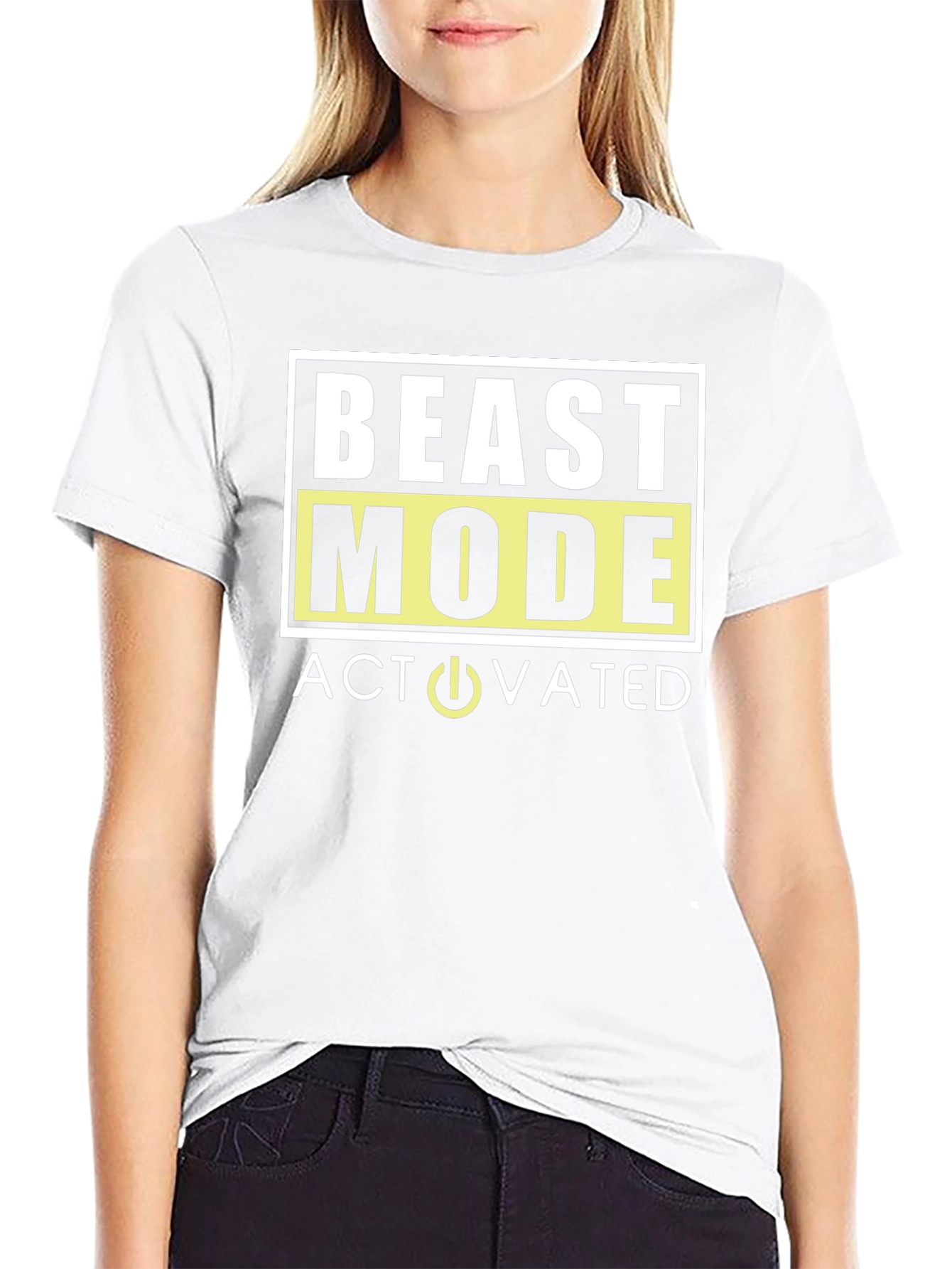 Beast Mode Activated Graphic T-Shirt - Mens Black Tee