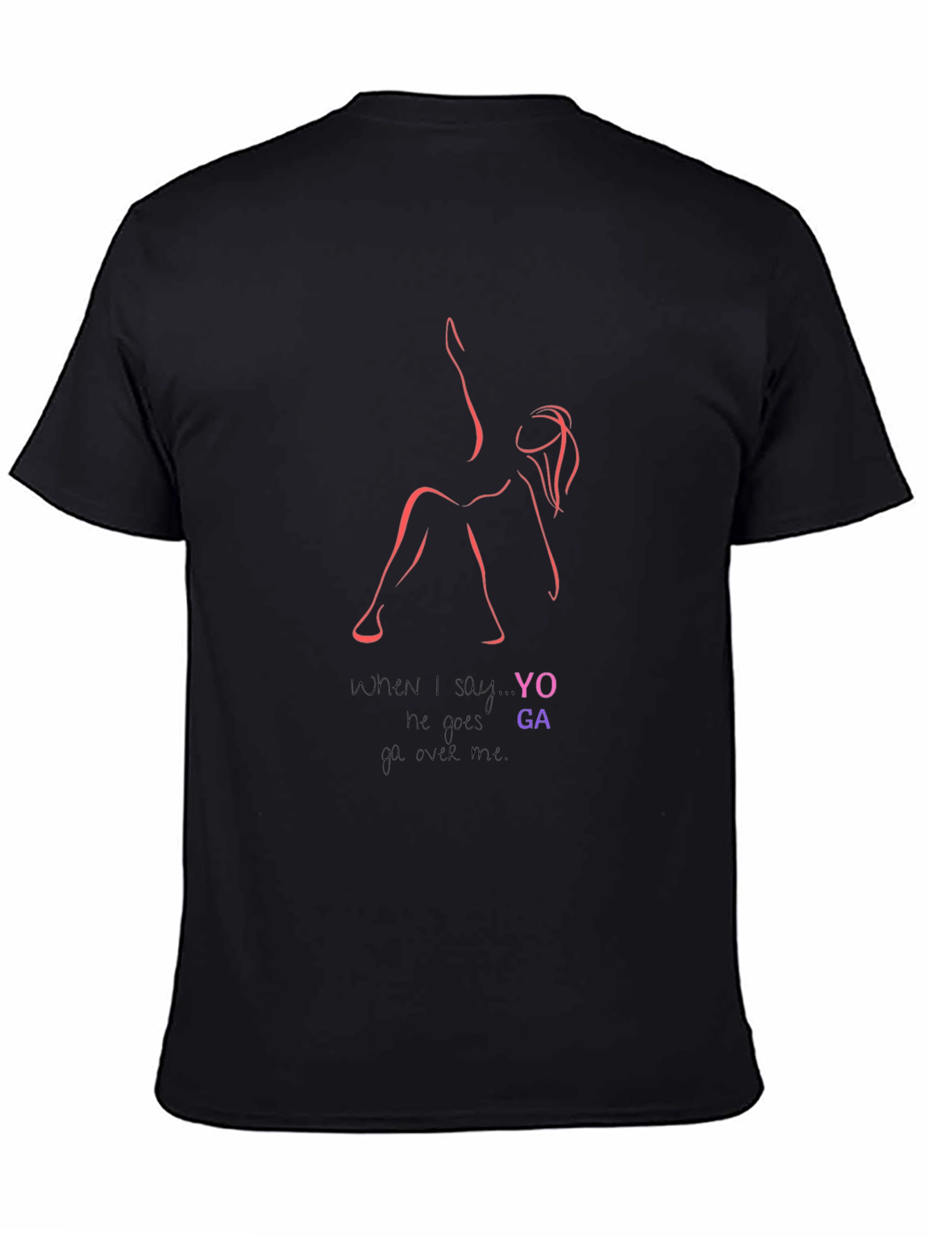 Yoga Lovers Graphic T-Shirt