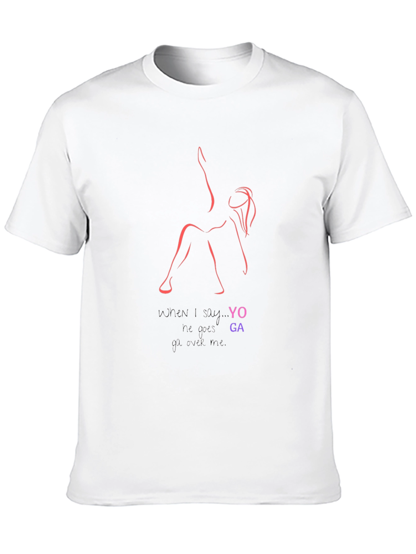 Yoga Lovers Graphic T-Shirt