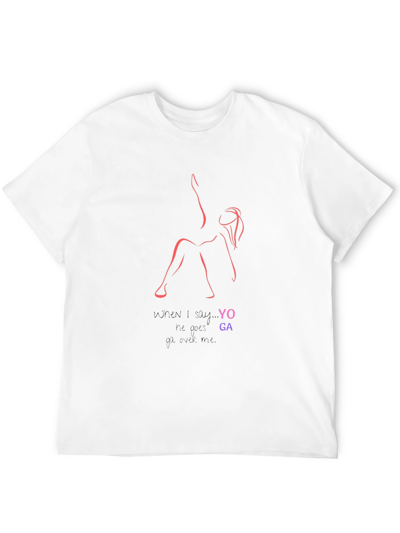 Yoga Lovers Graphic T-Shirt