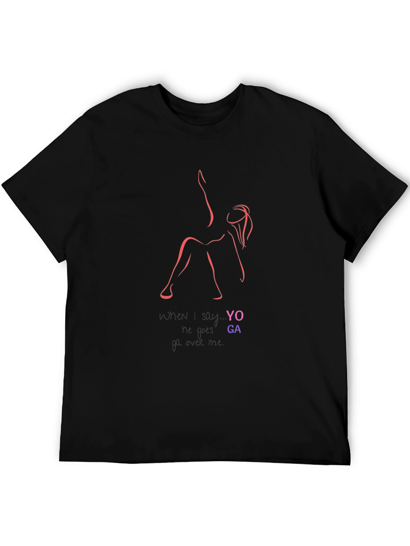 Yoga Lovers Graphic T-Shirt