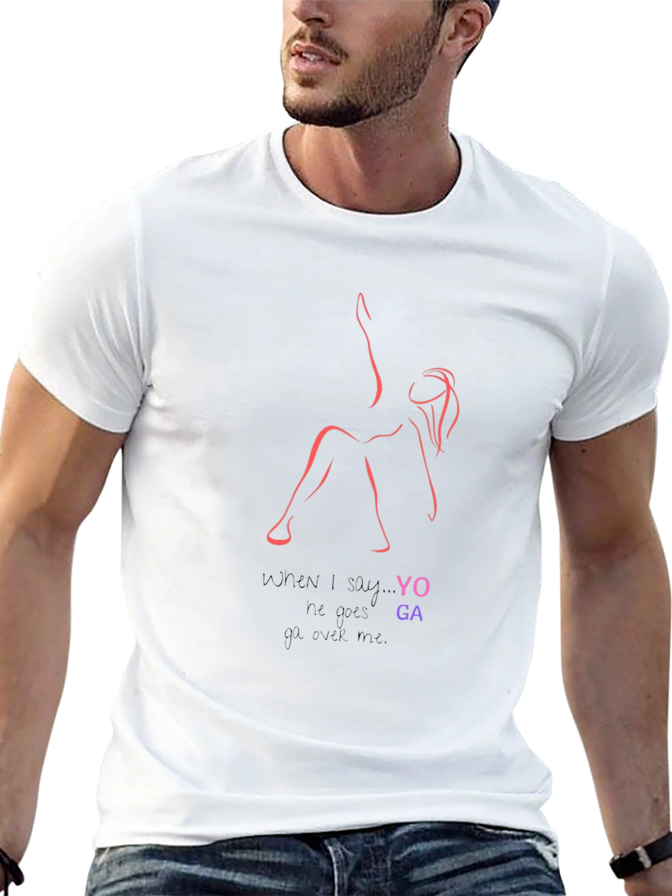 Yoga Lovers Graphic T-Shirt