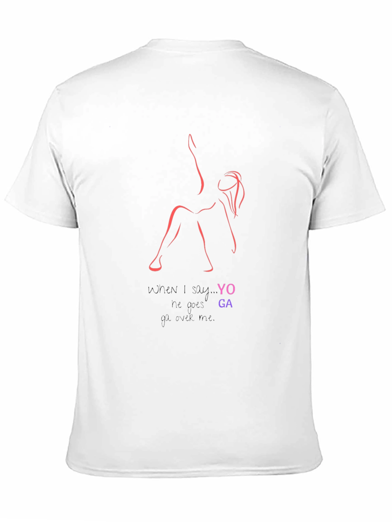 Yoga Lovers Graphic T-Shirt