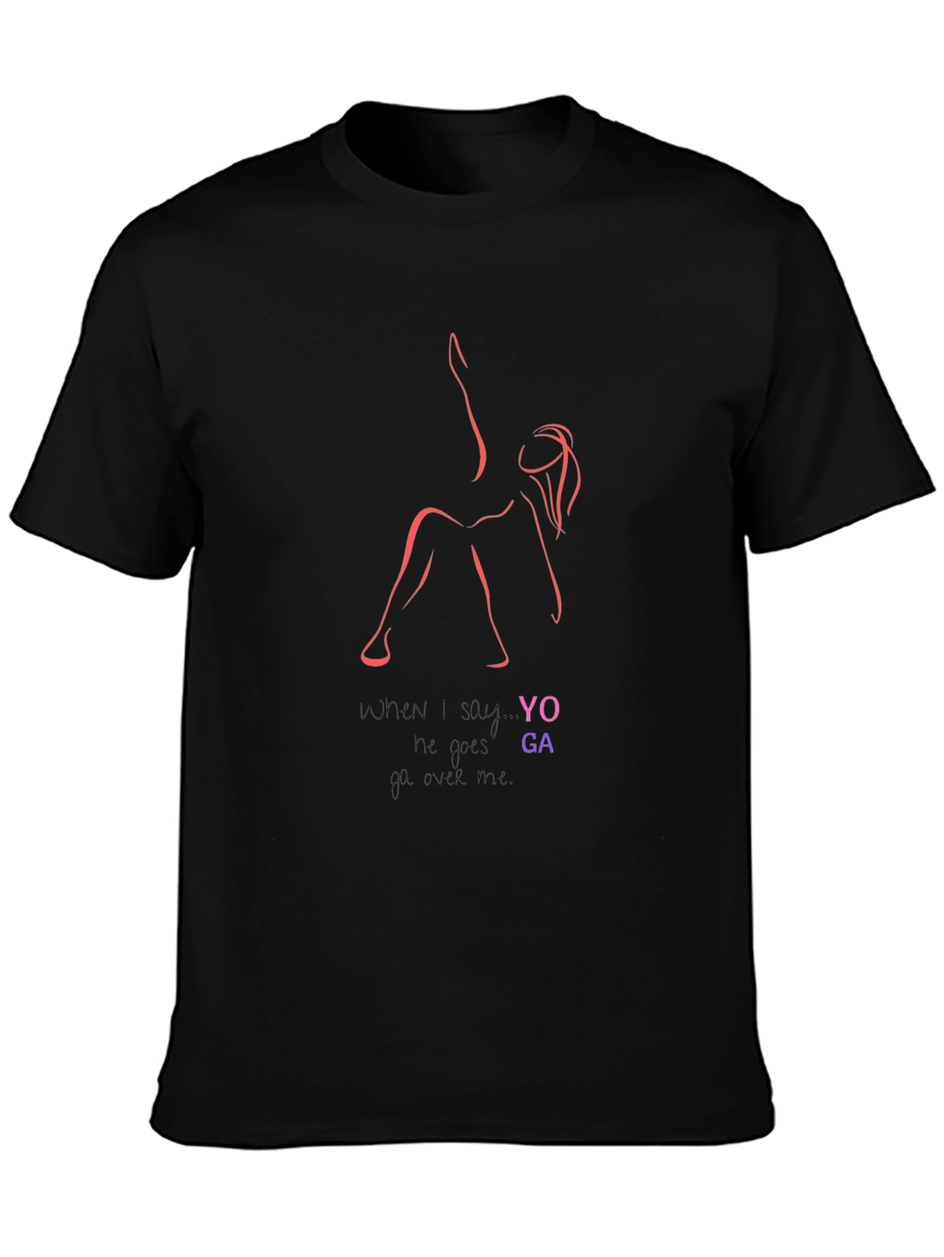 Yoga Lovers Graphic T-Shirt