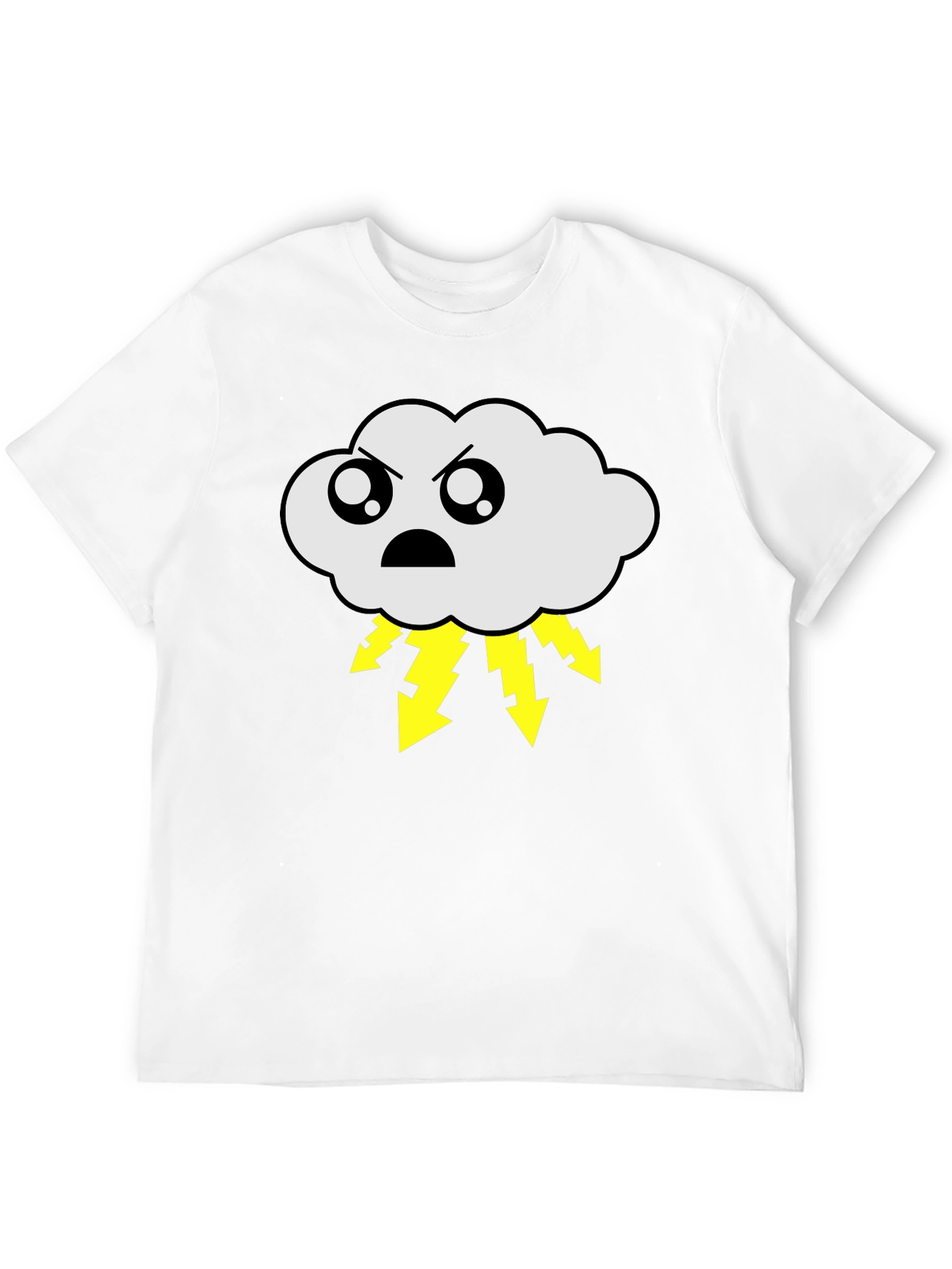 Stormy Cloud T-Shirt - Angry Weather Tee
