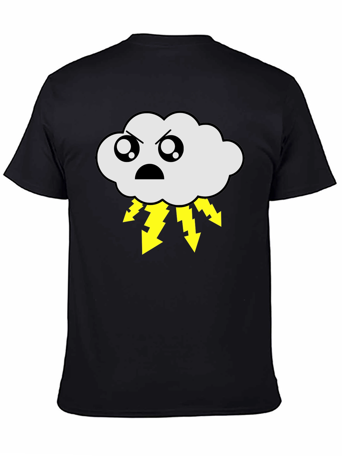 Stormy Cloud T-Shirt - Angry Weather Tee