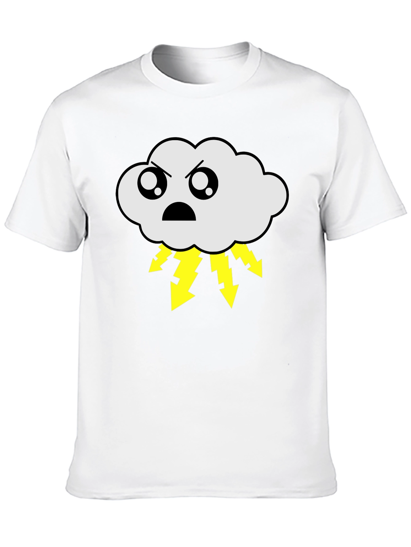 Stormy Cloud T-Shirt - Angry Weather Tee
