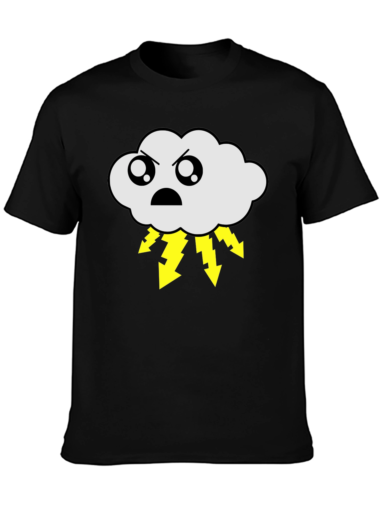 Stormy Cloud T-Shirt - Angry Weather Tee