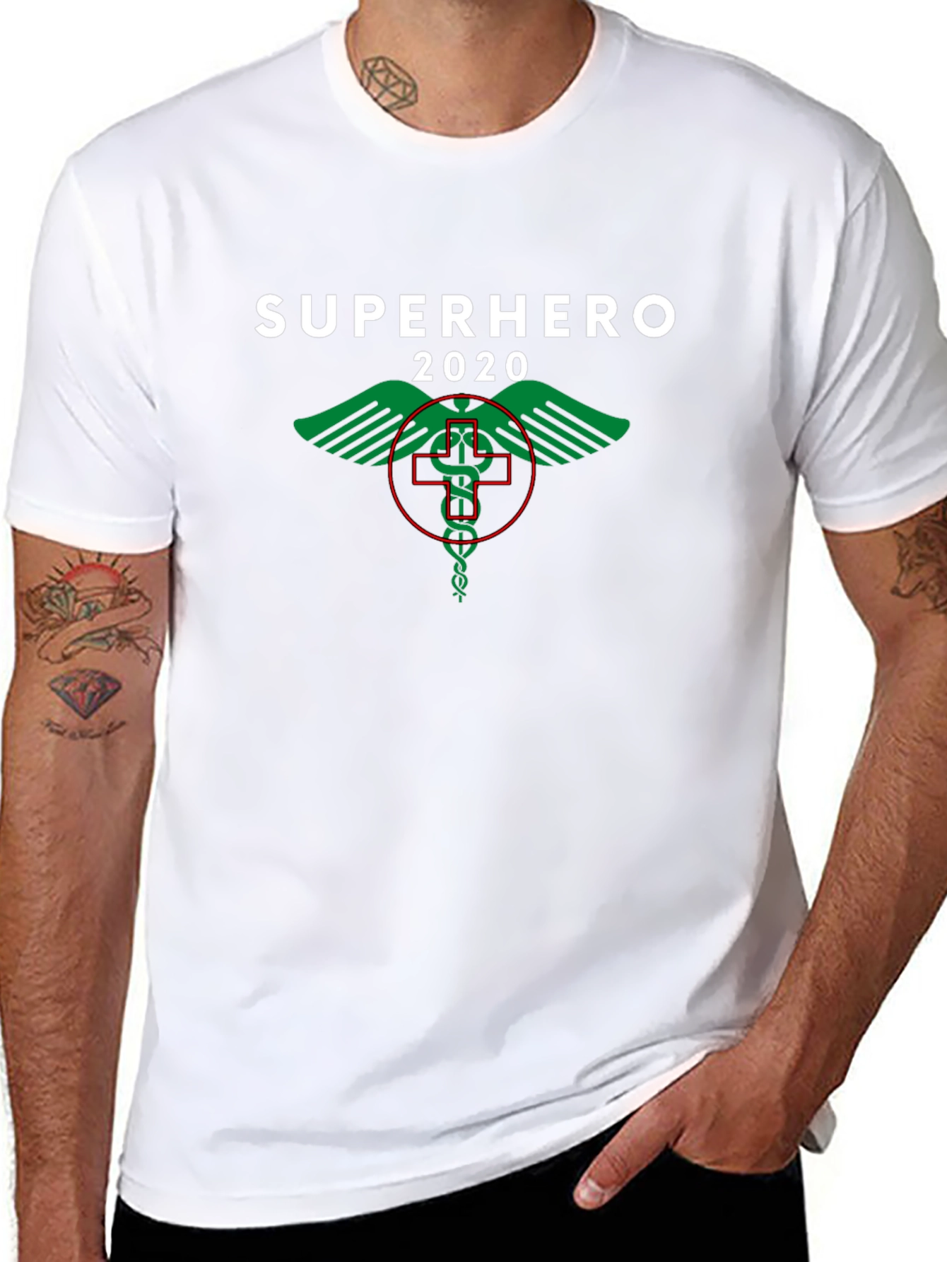Superhero 2020 T-Shirt - Essential Worker Tribute