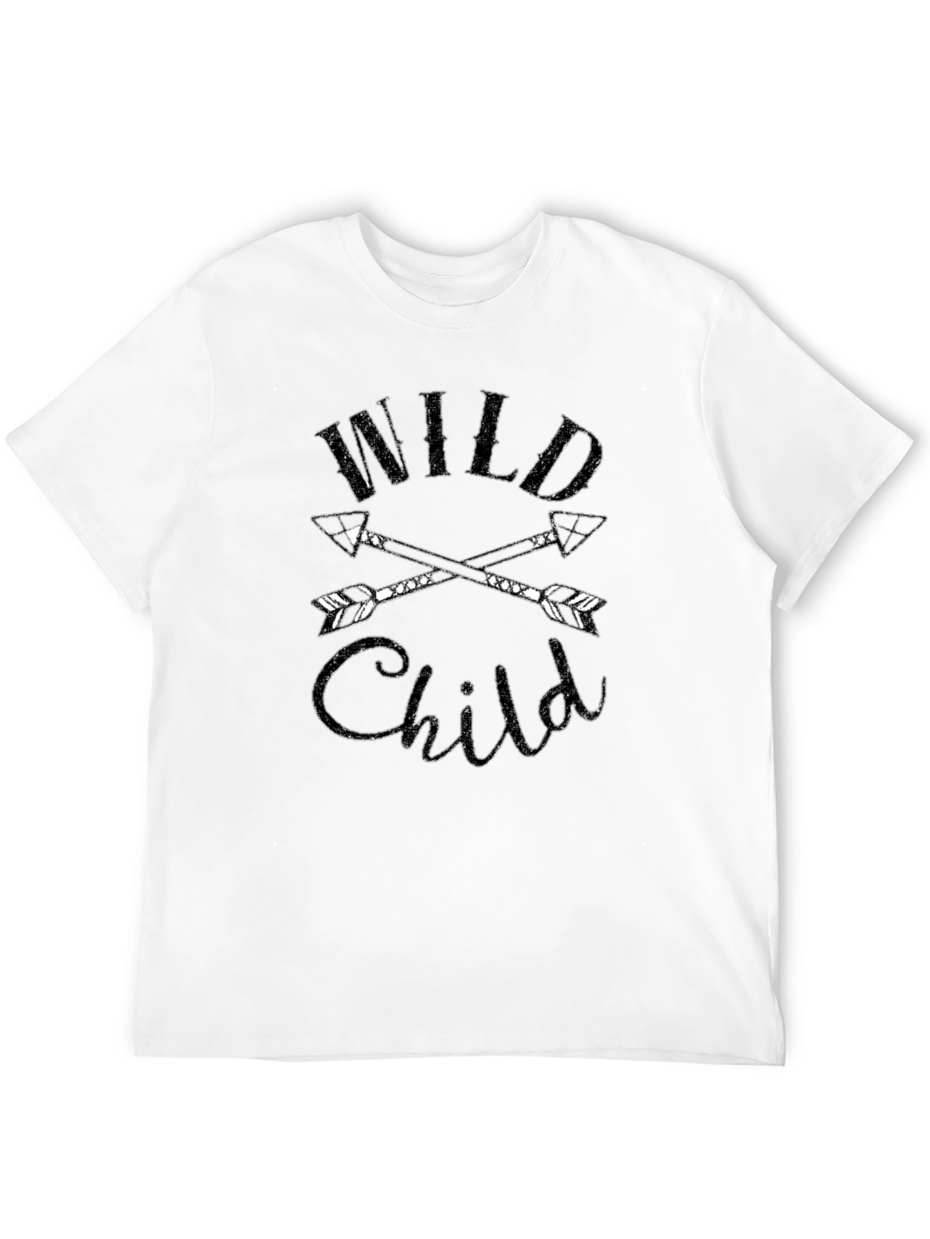 Wild Child Graphic Tee - Unisex Black T-Shirt