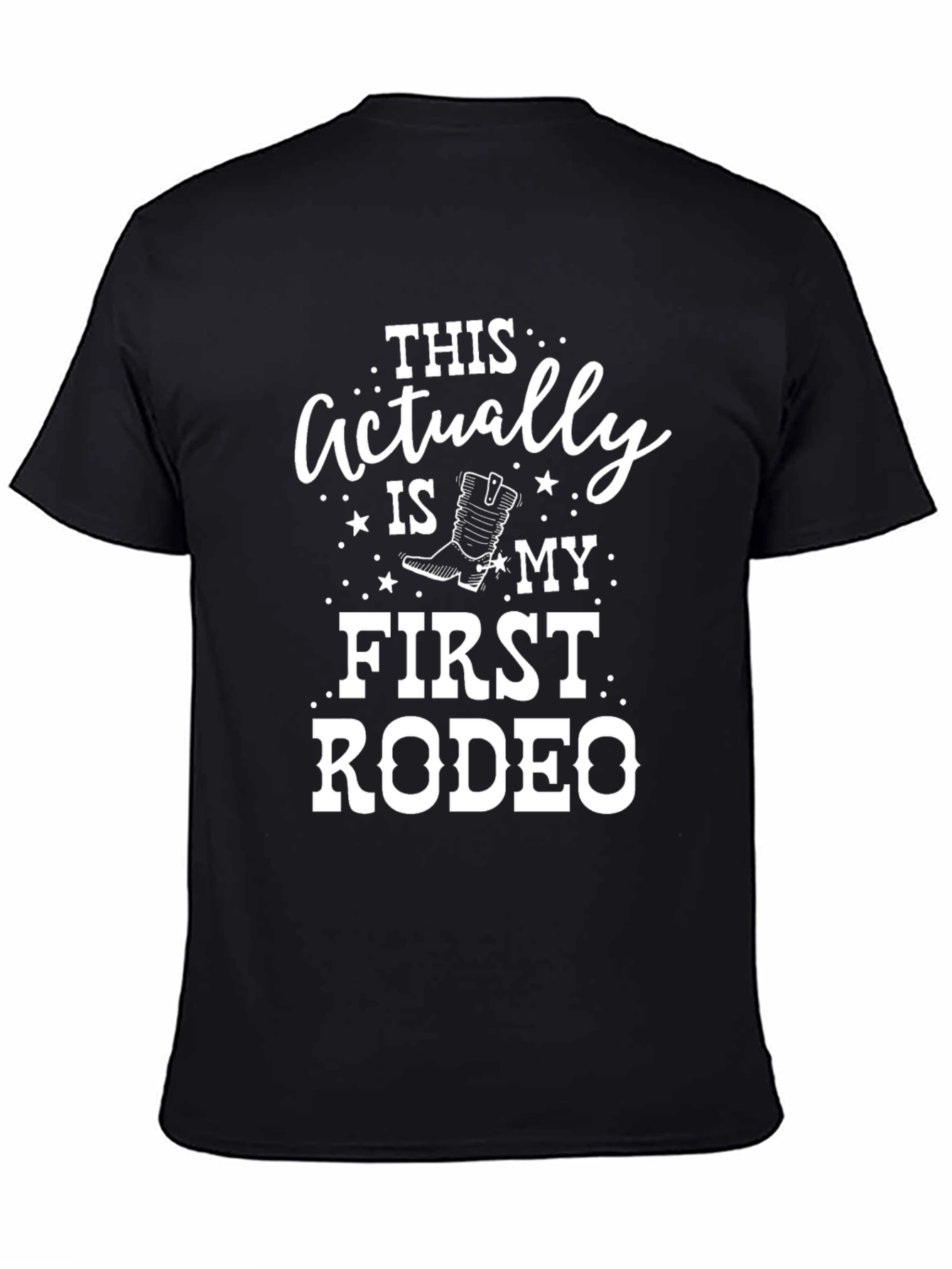 Funny First Rodeo Graphic Tee