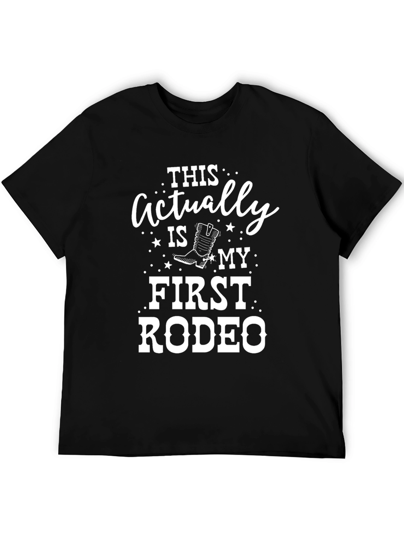 Funny First Rodeo Graphic Tee