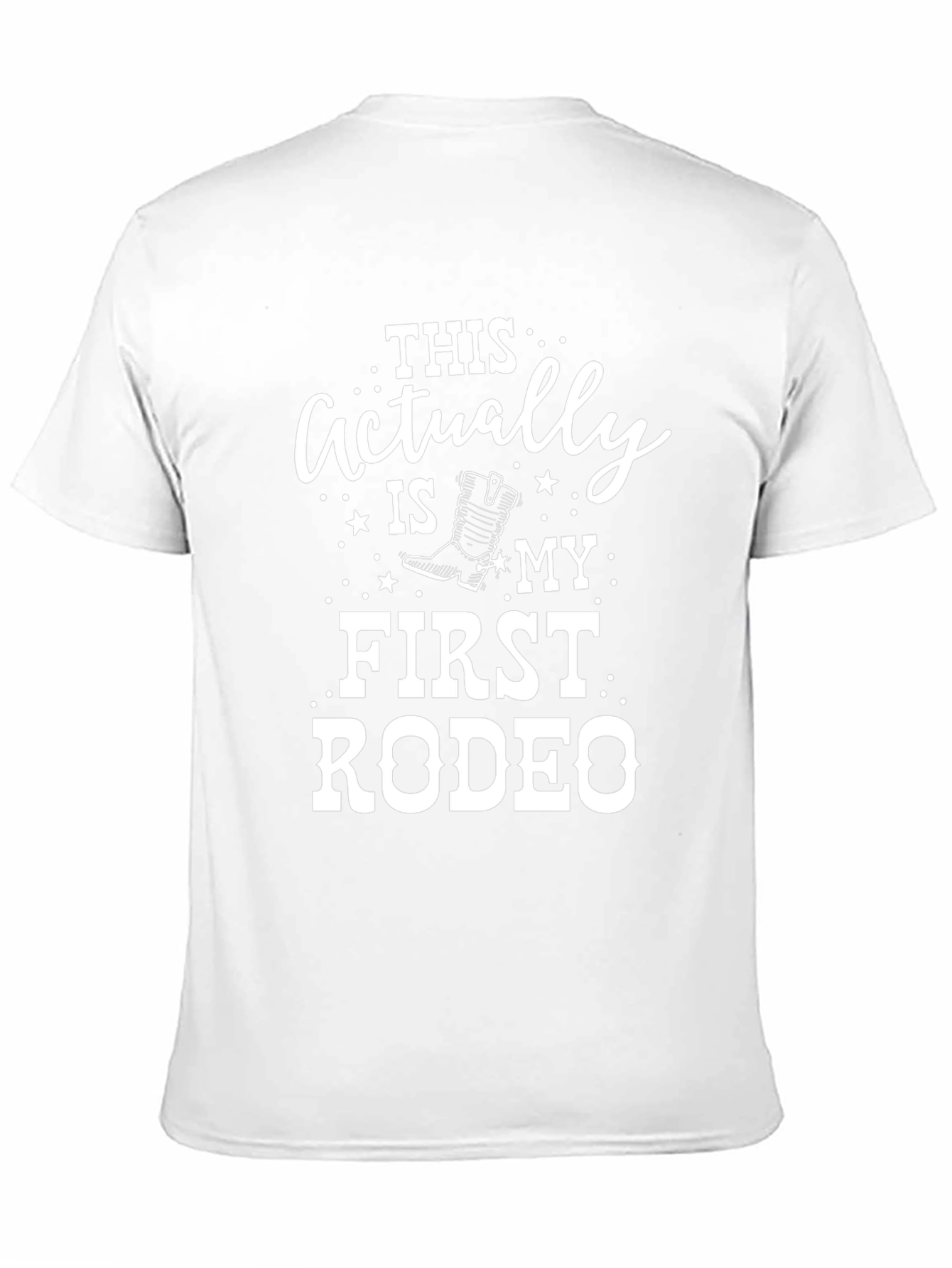Funny First Rodeo Graphic Tee