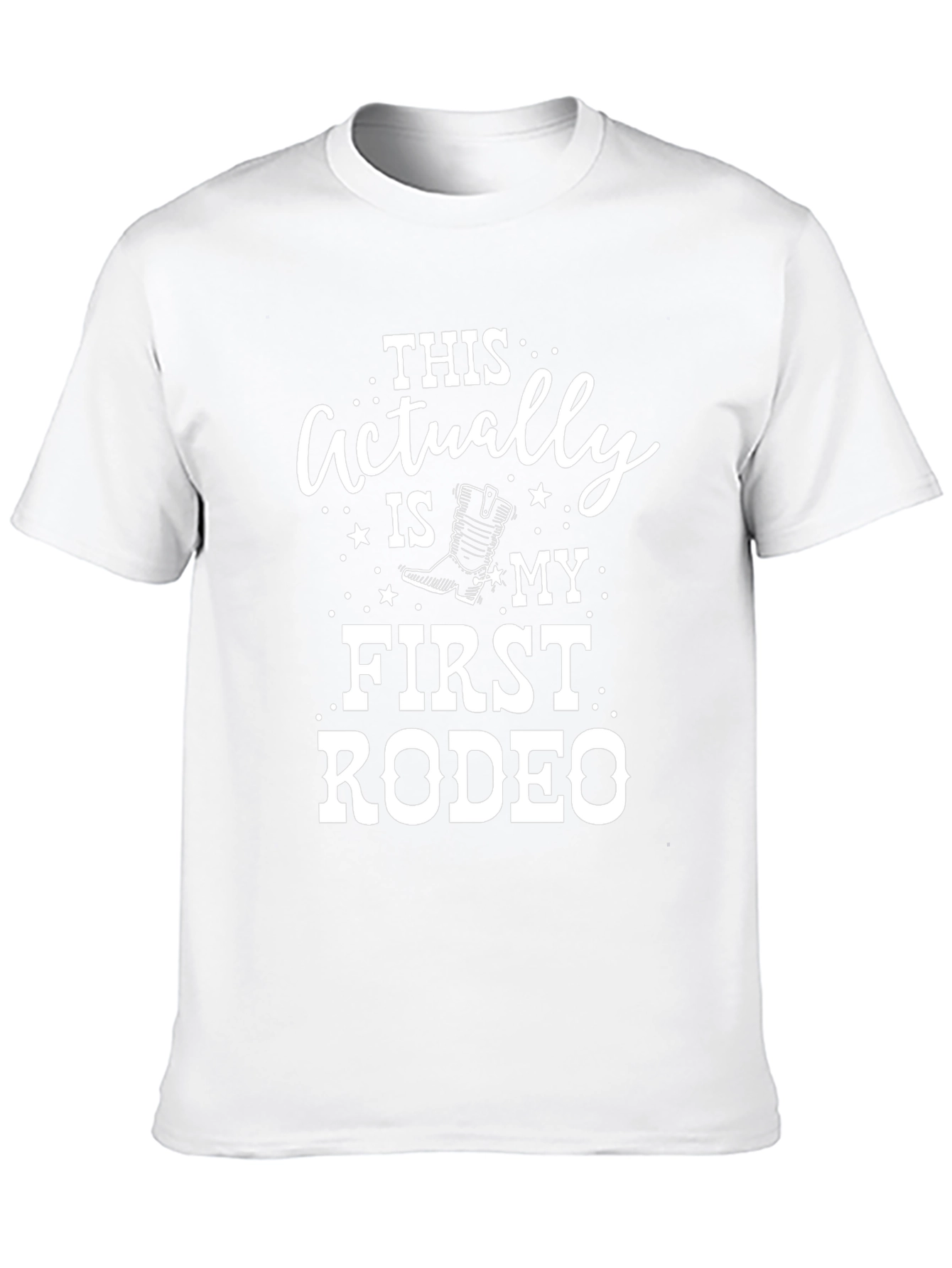 Funny First Rodeo Graphic Tee