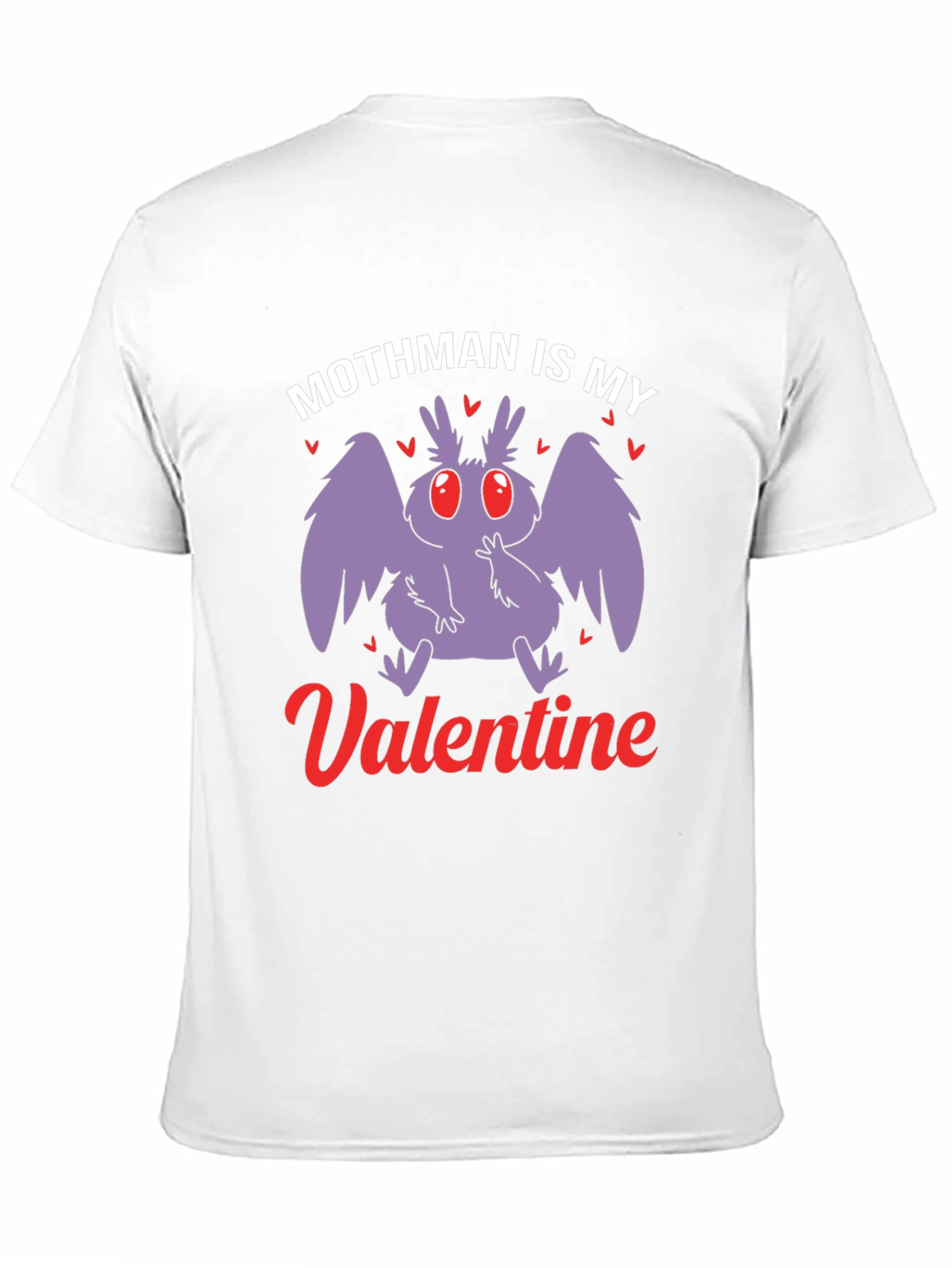 Mothman Valentines Day Graphic Tee
