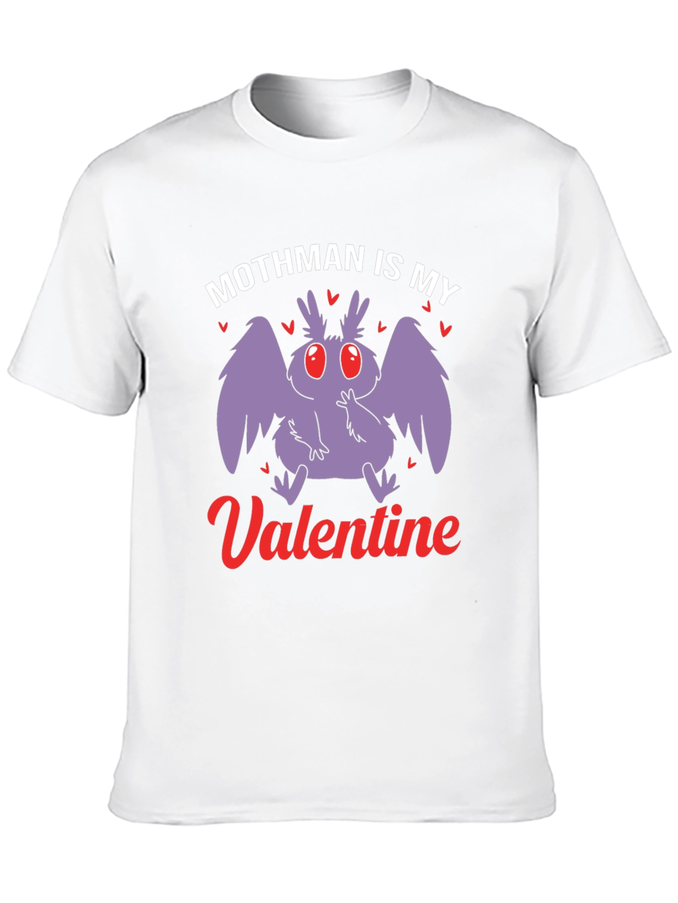 Mothman Valentines Day Graphic Tee