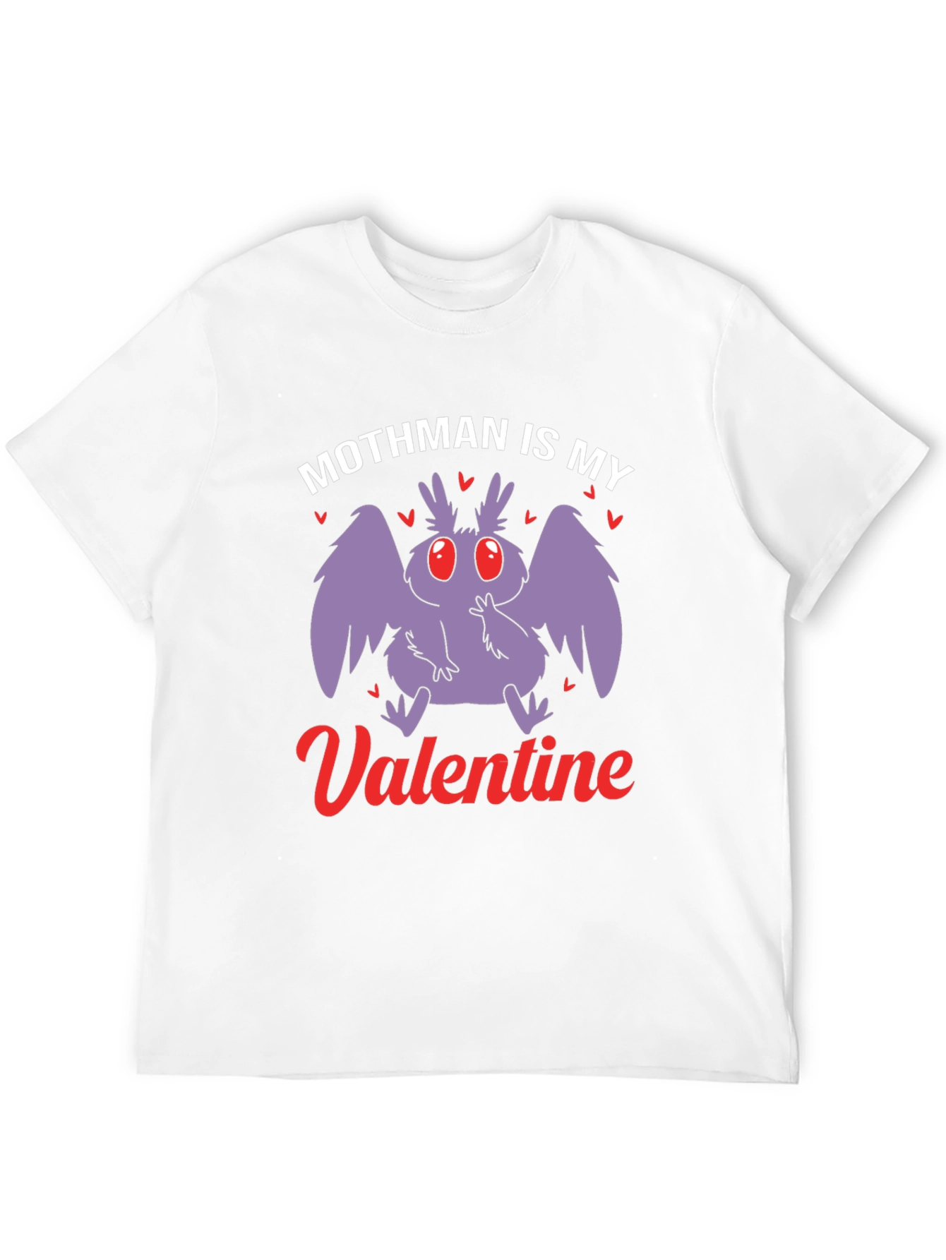 Mothman Valentines Day Graphic Tee