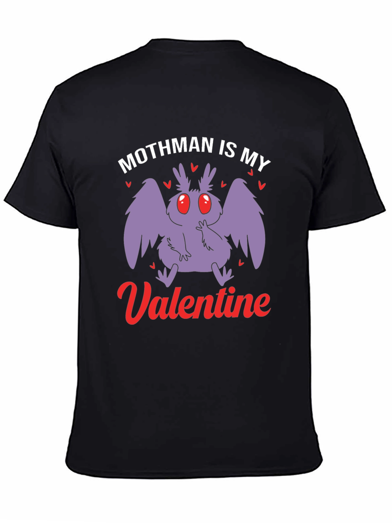 Mothman Valentines Day Graphic Tee
