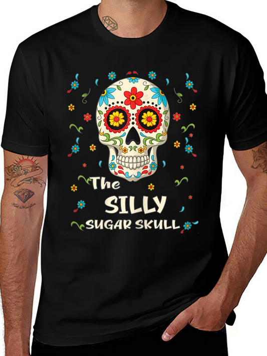 Silly Sugar Skull Graphic Tee