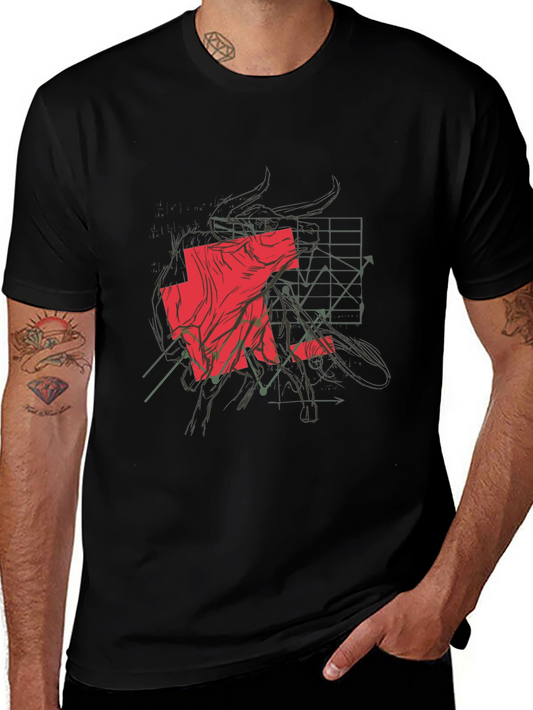 Bull Market Graphic Tee - Black