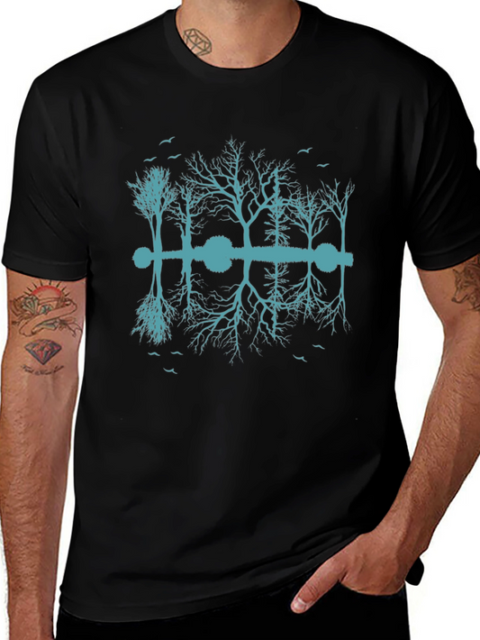 Acoustic Reflection Tee - Guitar Trees Design
