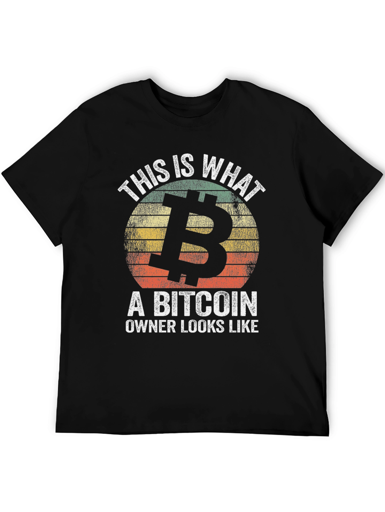 Bitcoin Owner Graphic Tee - Black Cotton T-Shirt