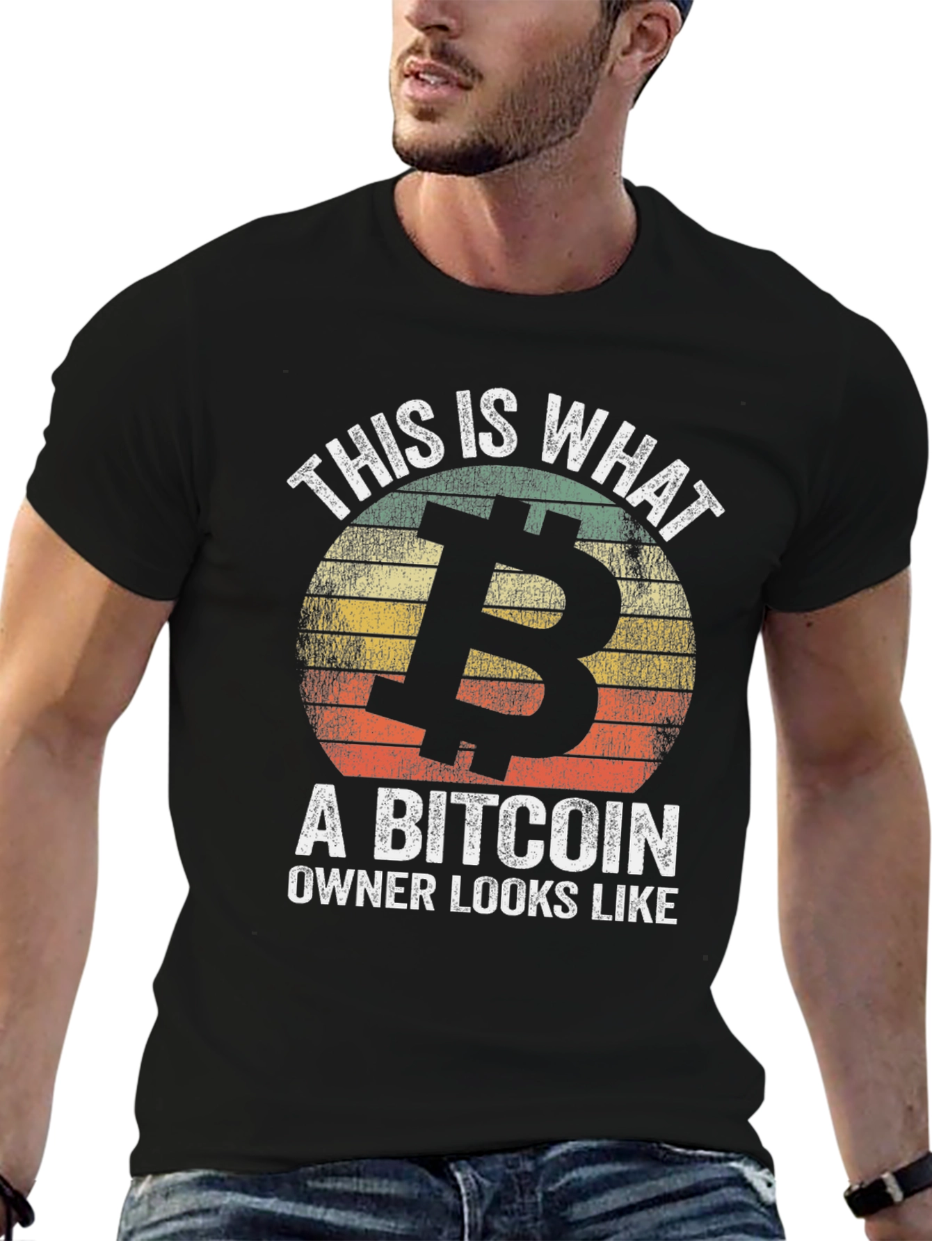 Bitcoin Owner Graphic Tee - Black Cotton T-Shirt