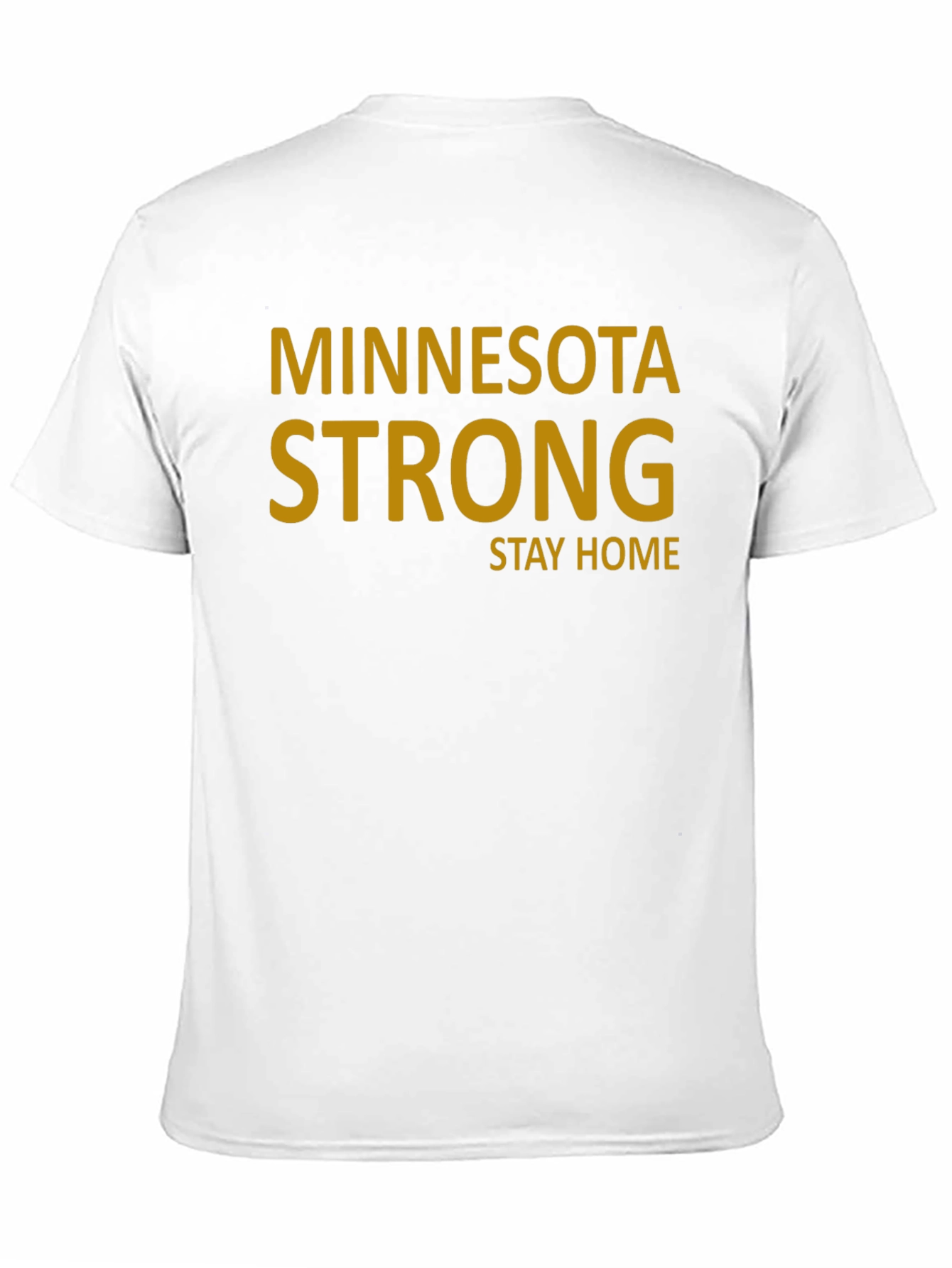 Minnesota Strong Stay Home Black Tee