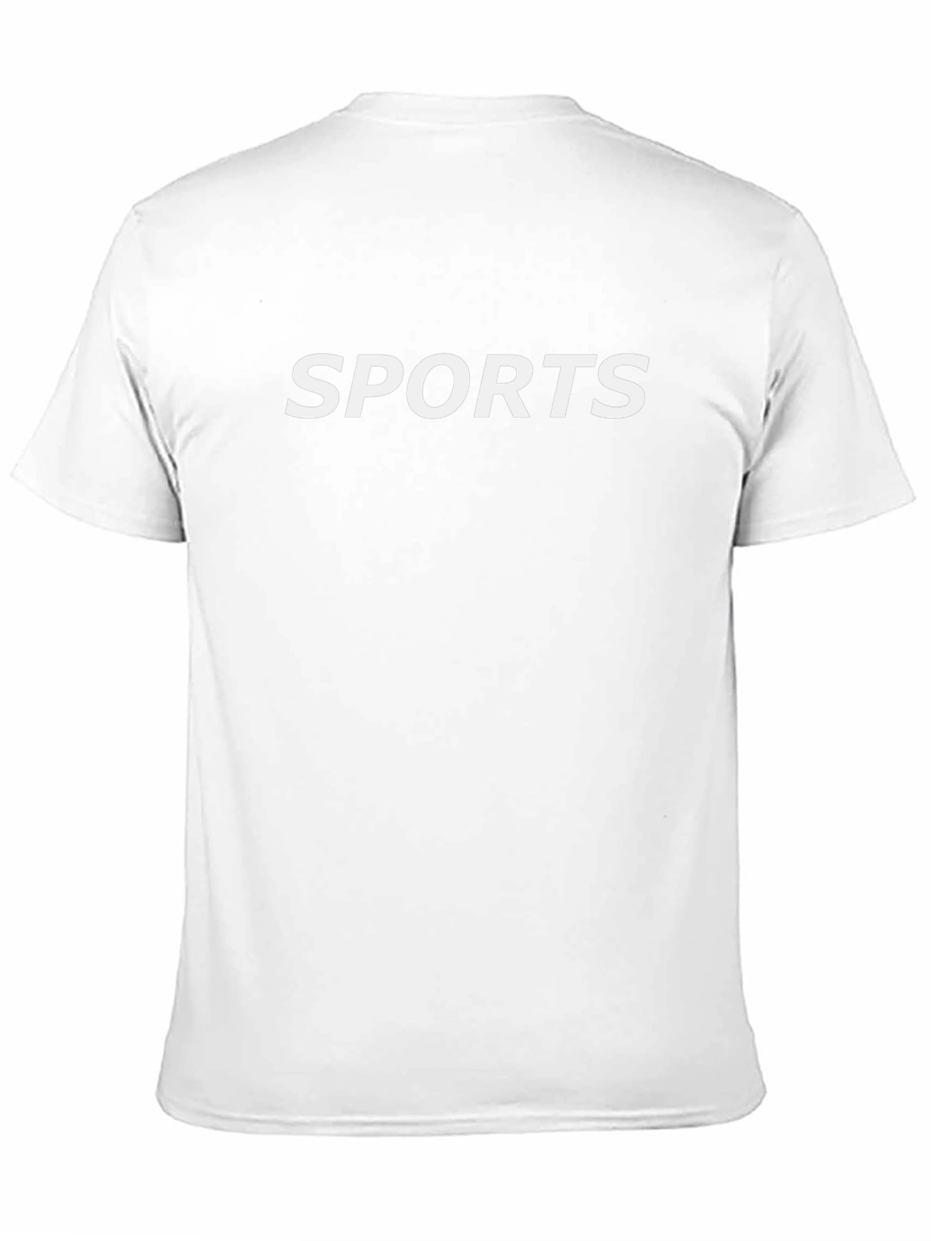 SPORTS Black Tee - Classic Style