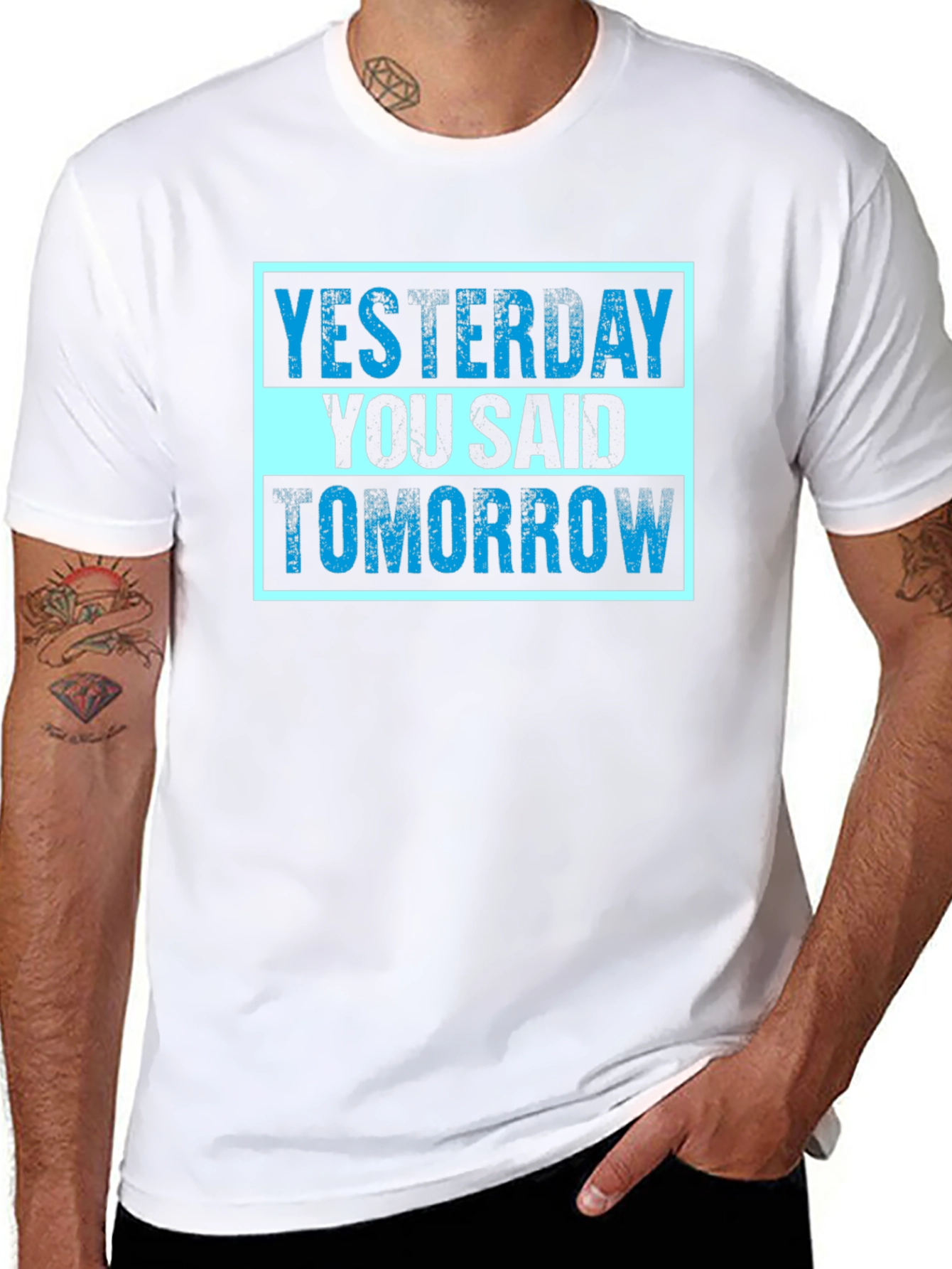 Yesterday You Said Tomorrow Graphic Tee