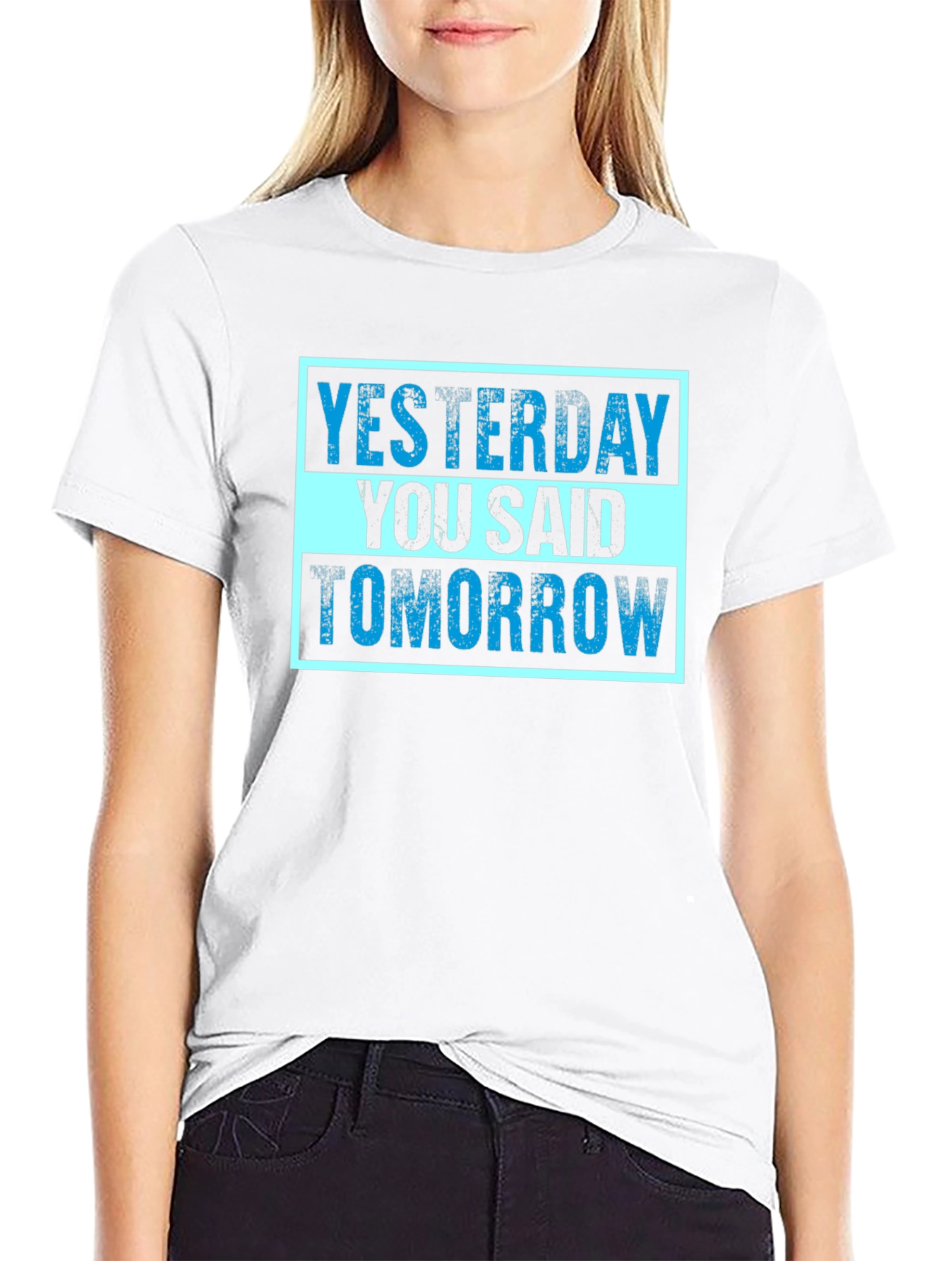 Yesterday You Said Tomorrow Graphic Tee