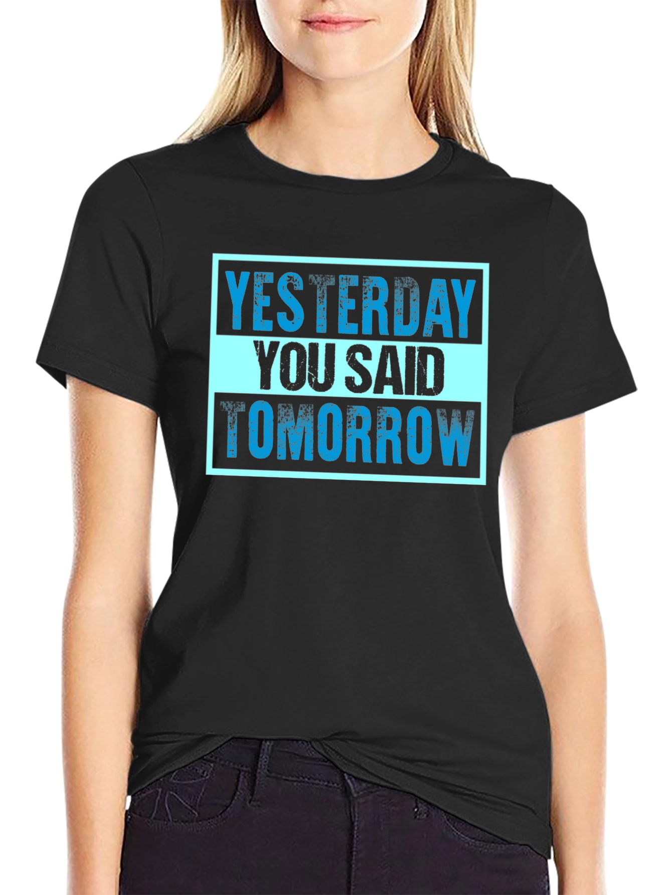 Yesterday You Said Tomorrow Graphic Tee