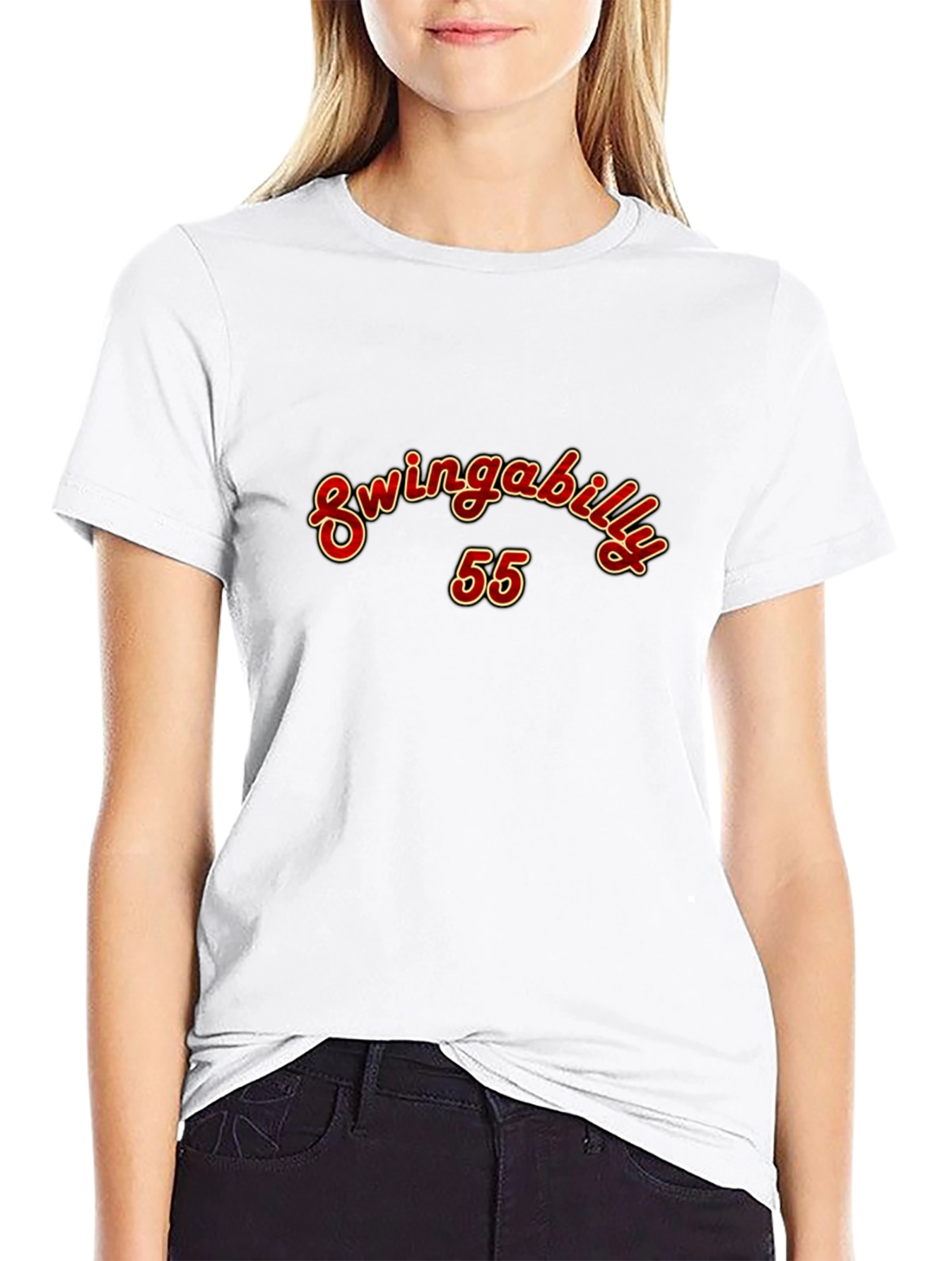 Swingabilly 55 Black T-Shirt