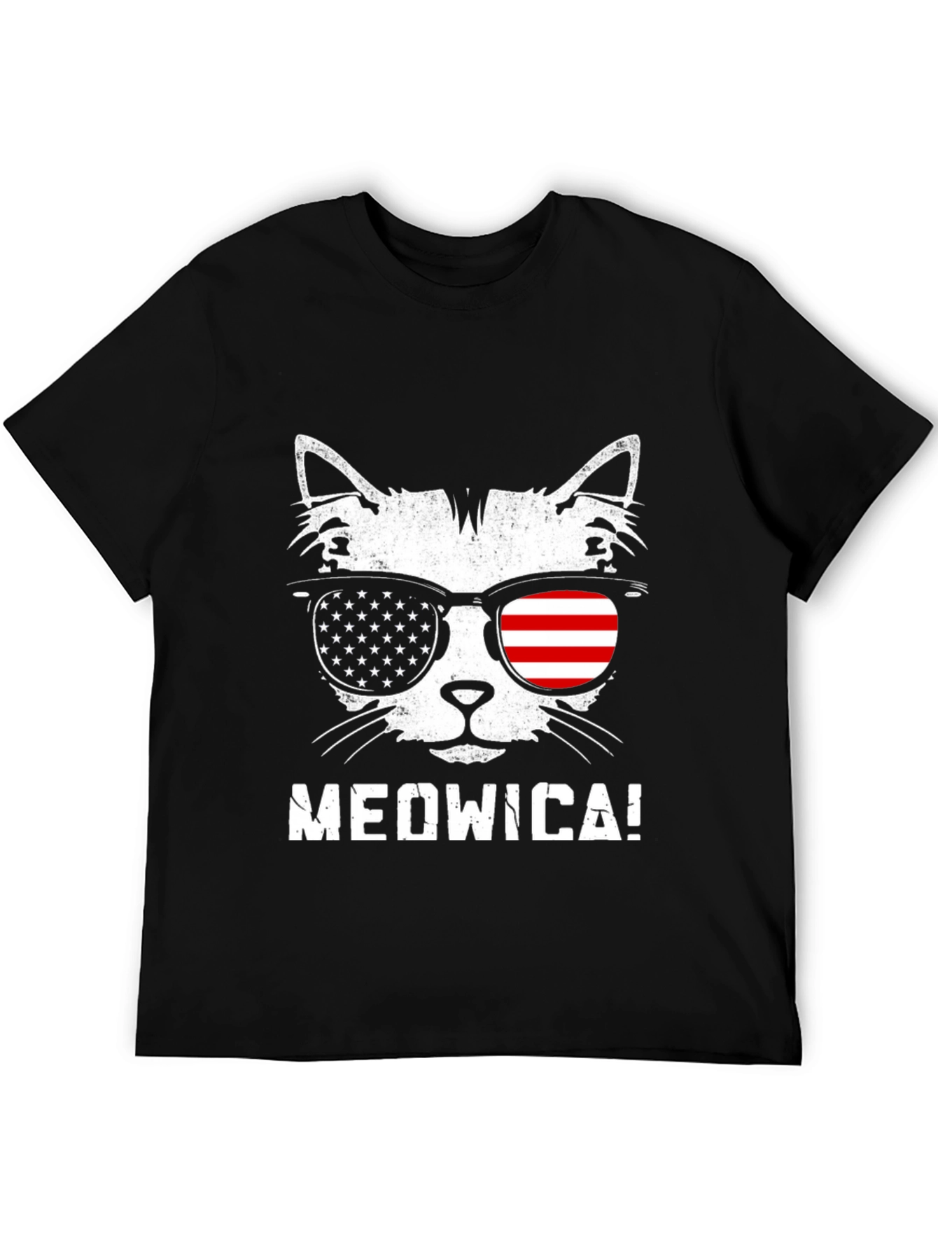 Meowica Patriotic Cat T-Shirt