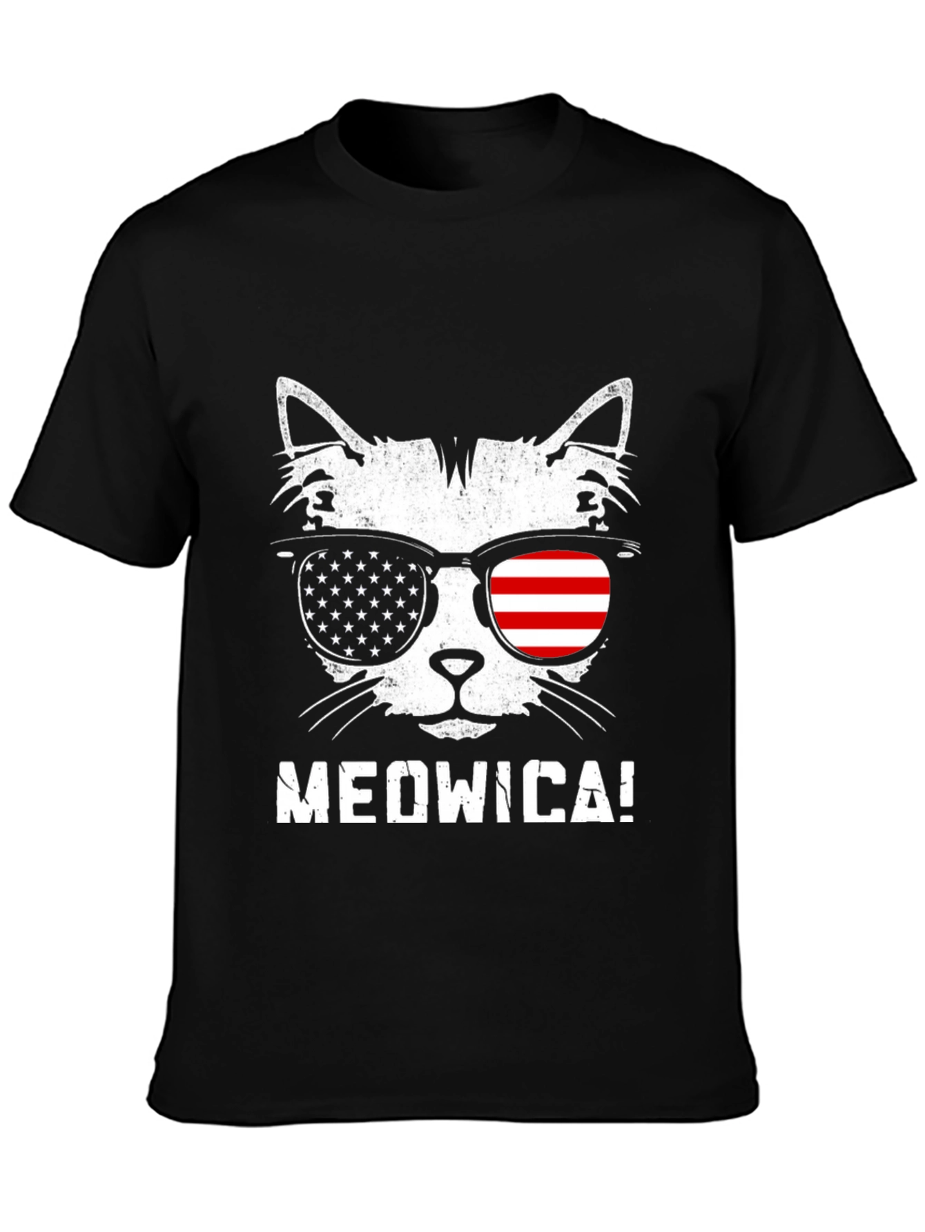 Meowica Patriotic Cat T-Shirt