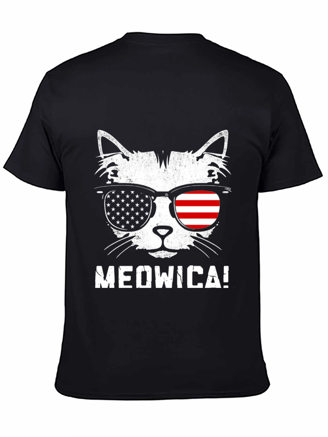 Meowica Patriotic Cat T-Shirt